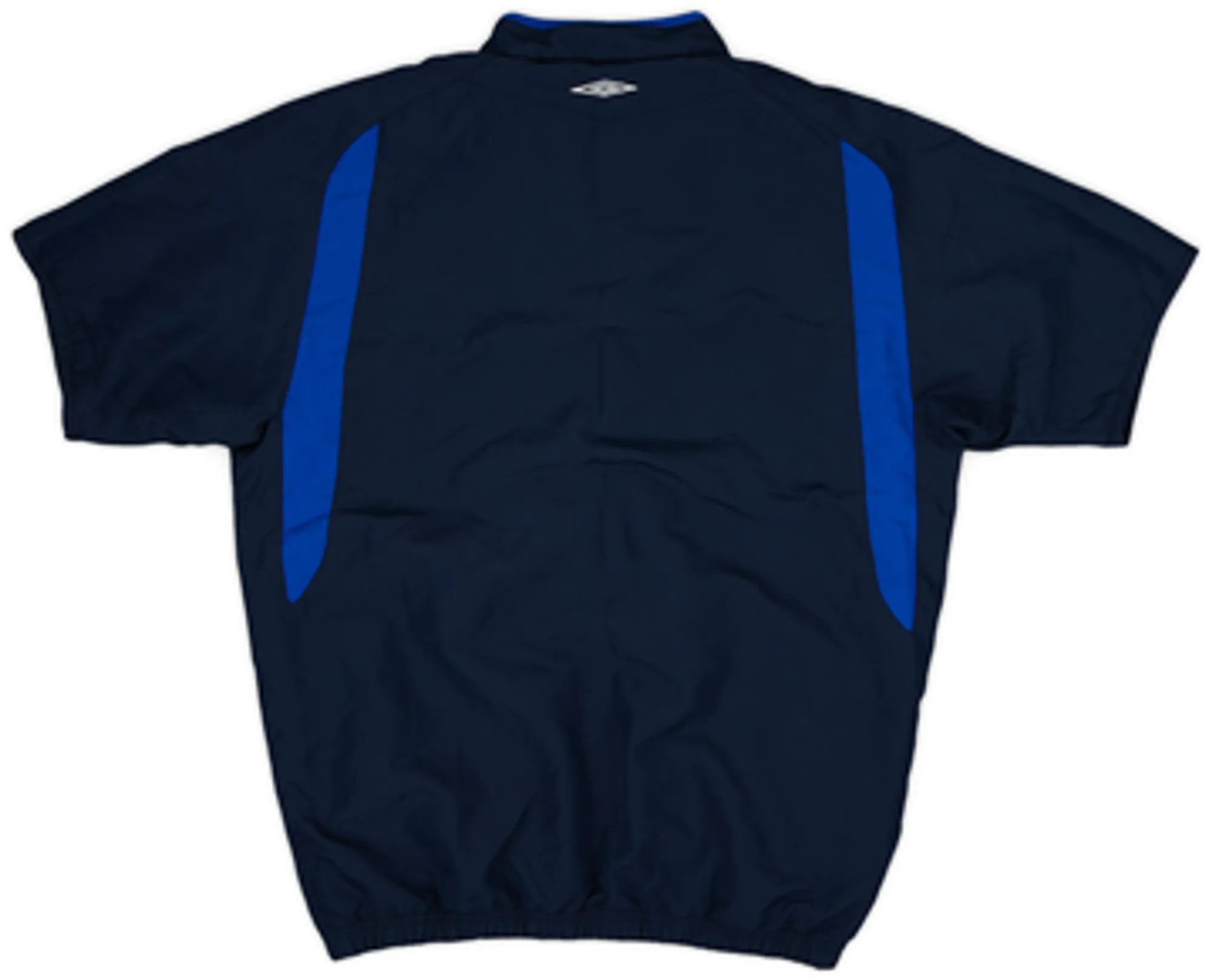 2005-06 Everton Umbro 1/2 Zip S/S Drill Top - 9/10 - (S)