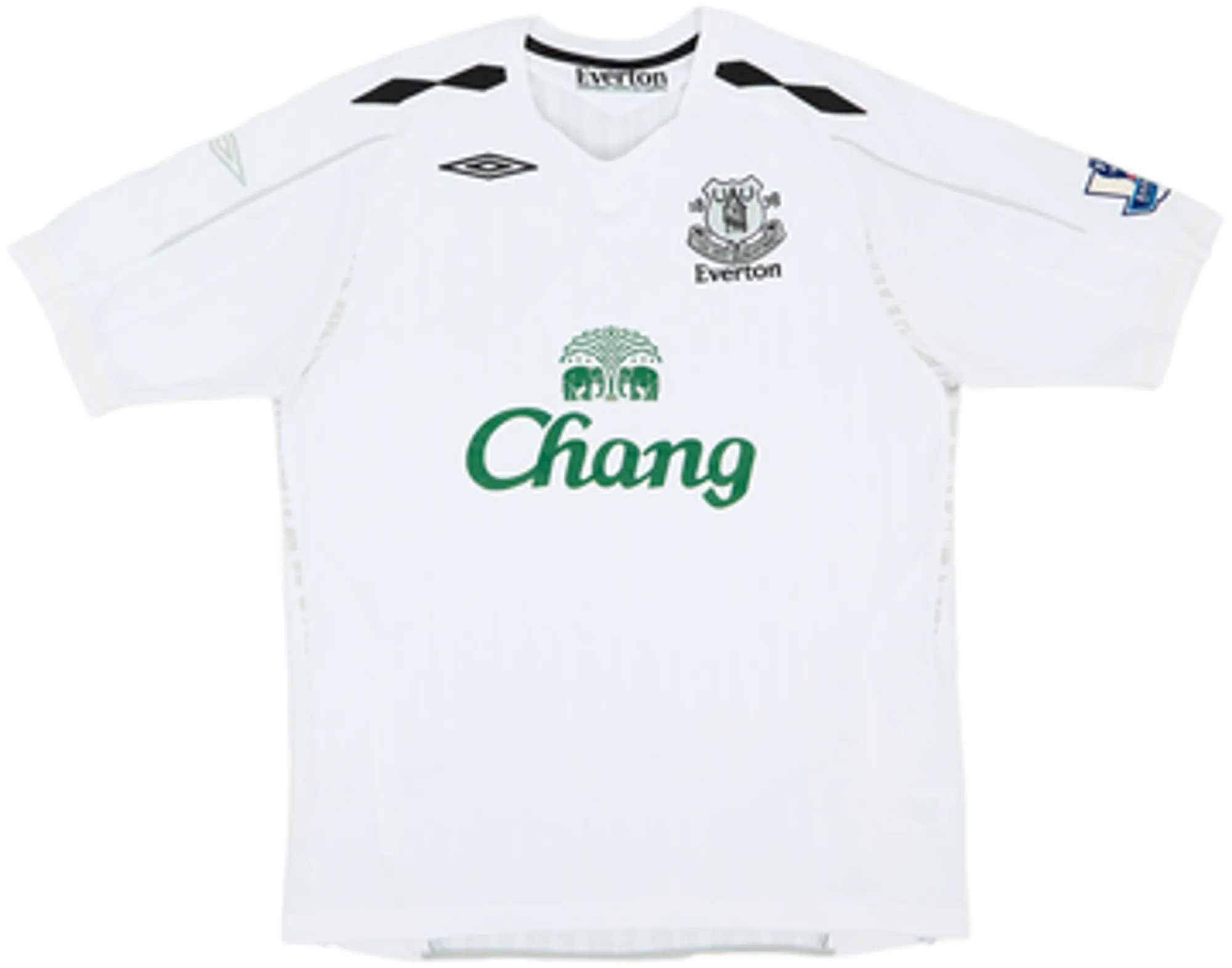 2007-08 Everton Away Shirt Johnson #8 - 6/10 - (L)