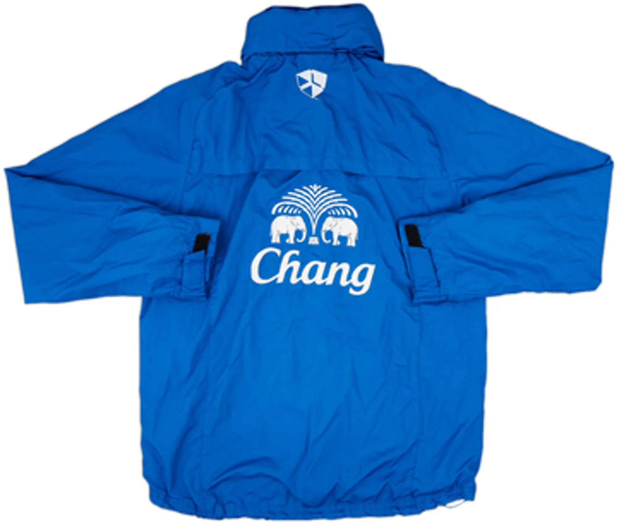 2012-13 Template Nike Hooded Rain Jacket (Everton) - 8/10 - (S)