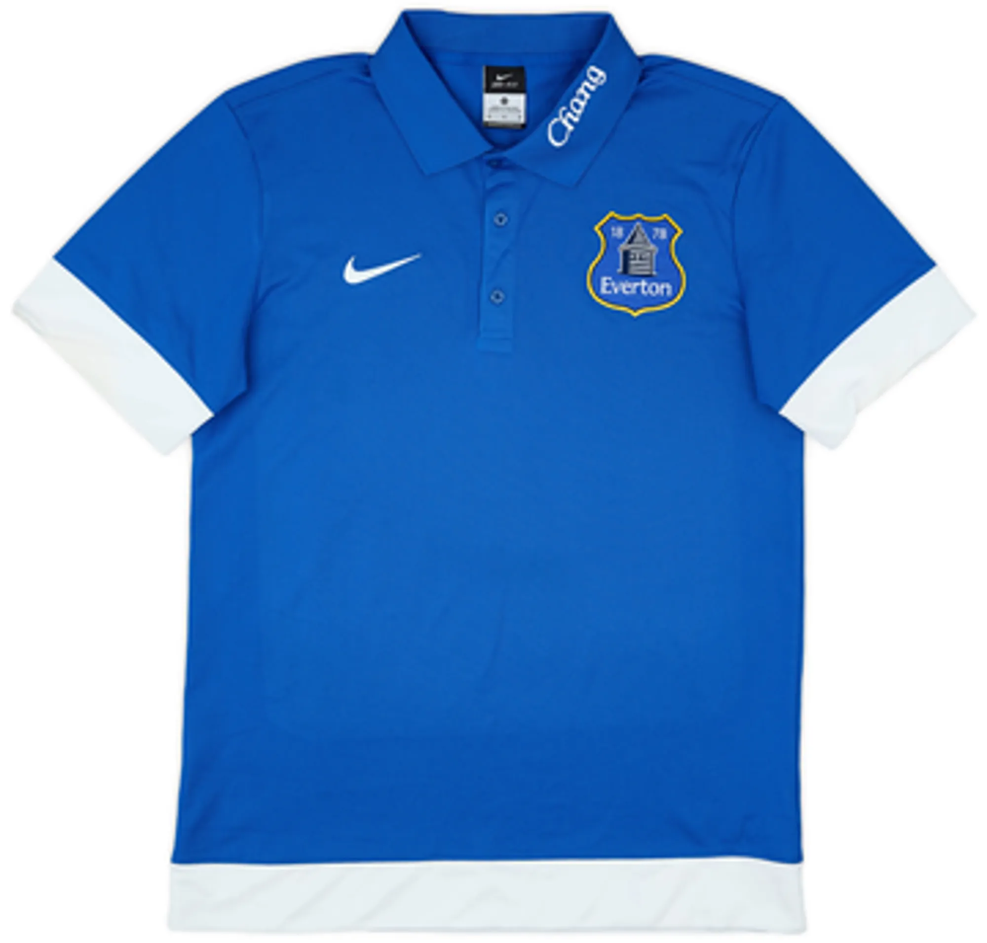 2013-14 Everton Nike Polo Shirt - 9/10 - (M)