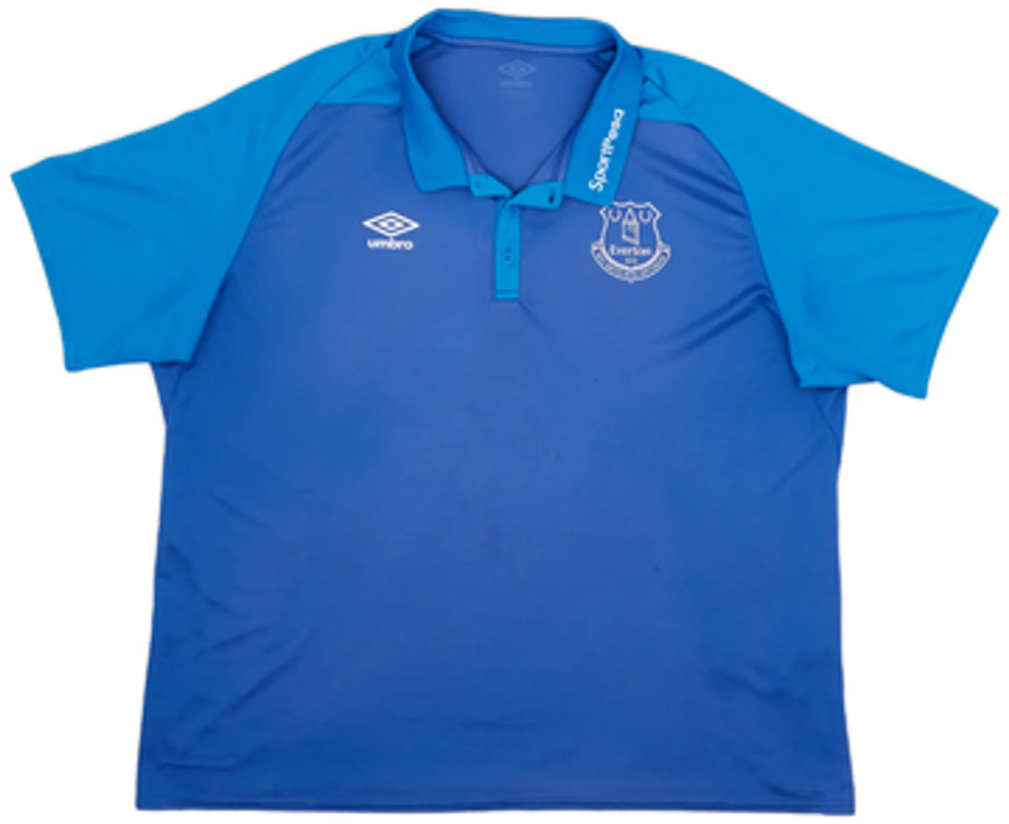 2017-18 Everton Umbro Polo Shirt - 7/10 - (L)