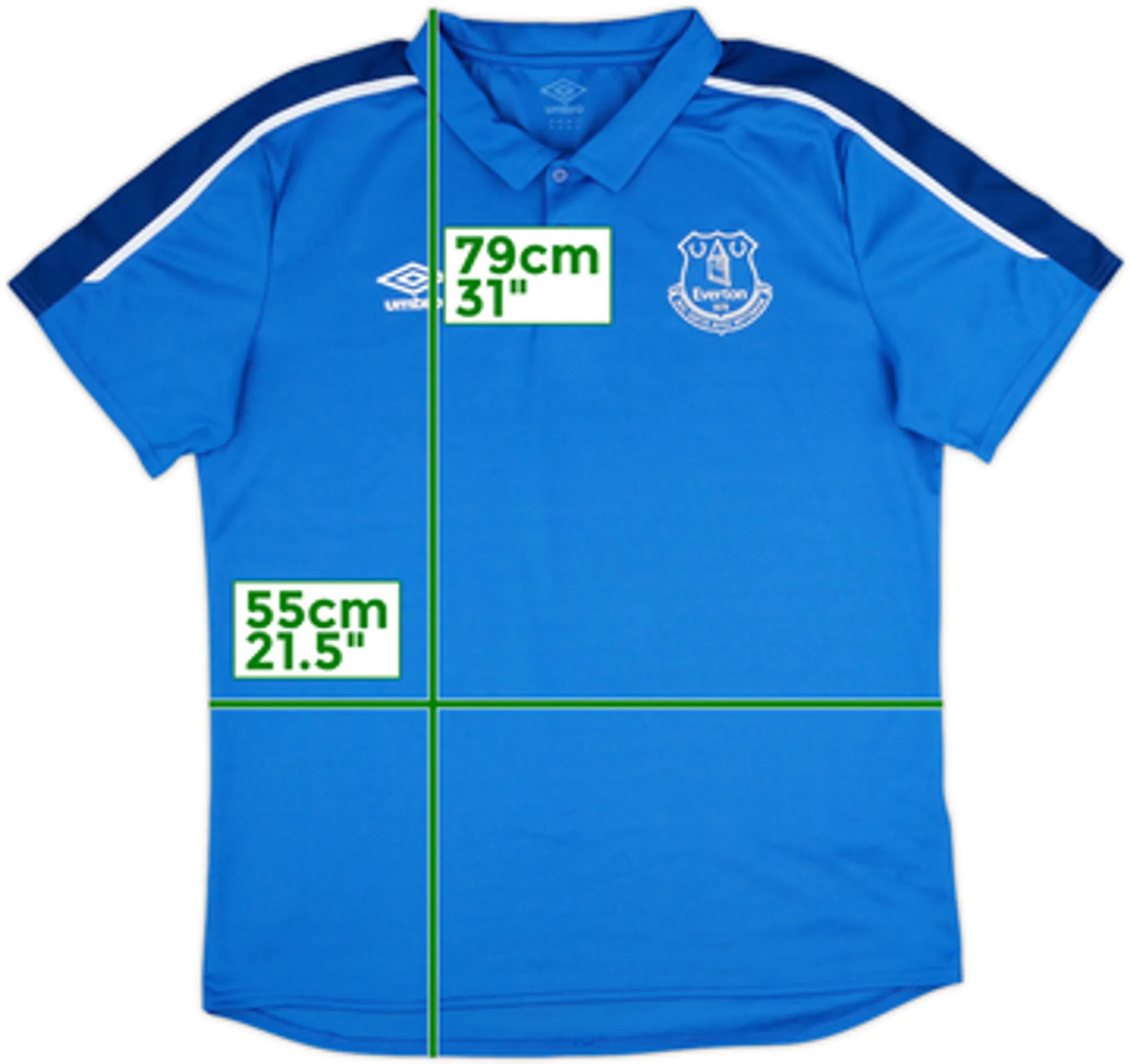 2017-18 Everton Umbro Polo Shirt - 10/10 - (L)