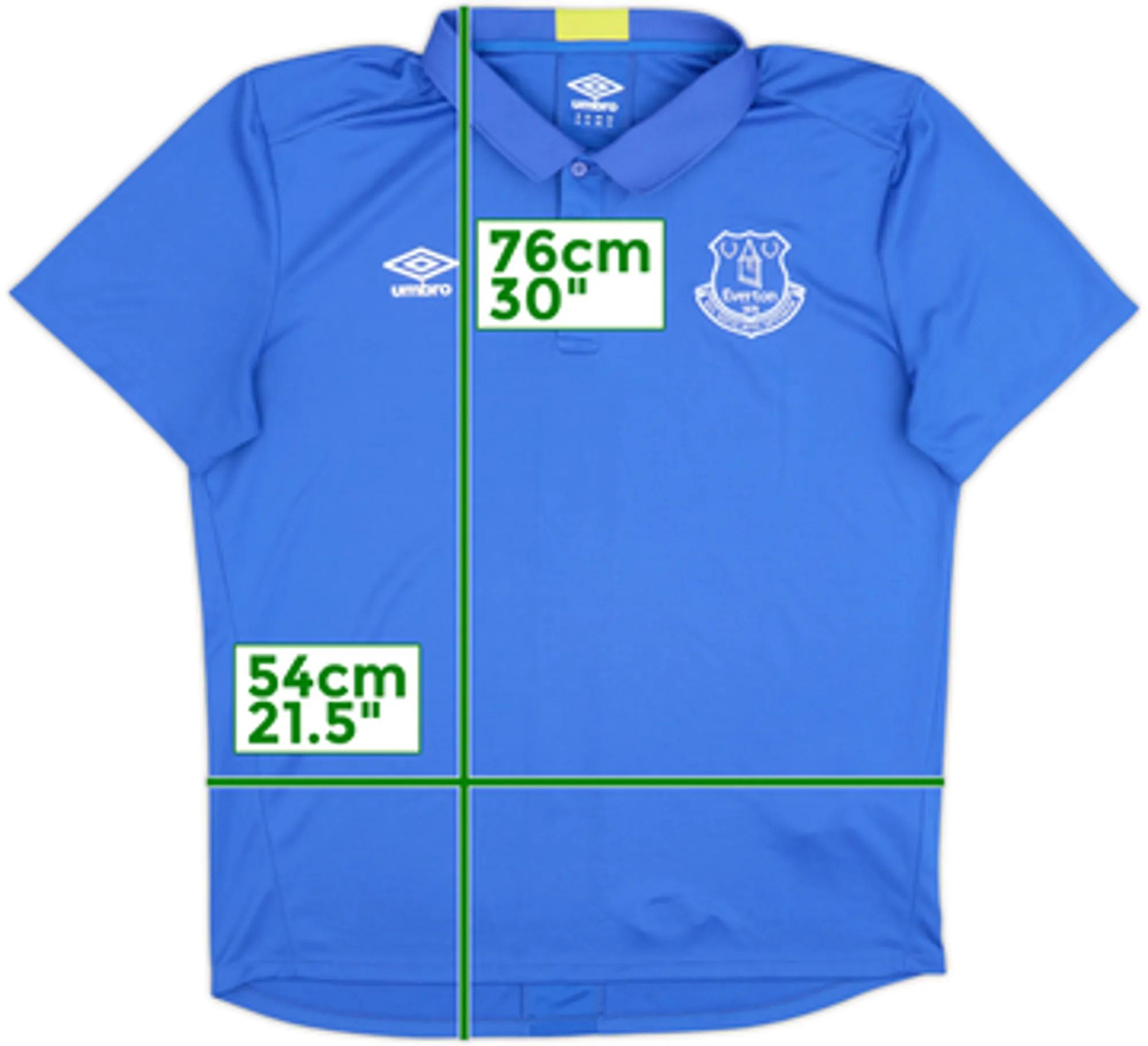 2018-19 Everton Umbro Polo Shirt - 10/10 - (L)