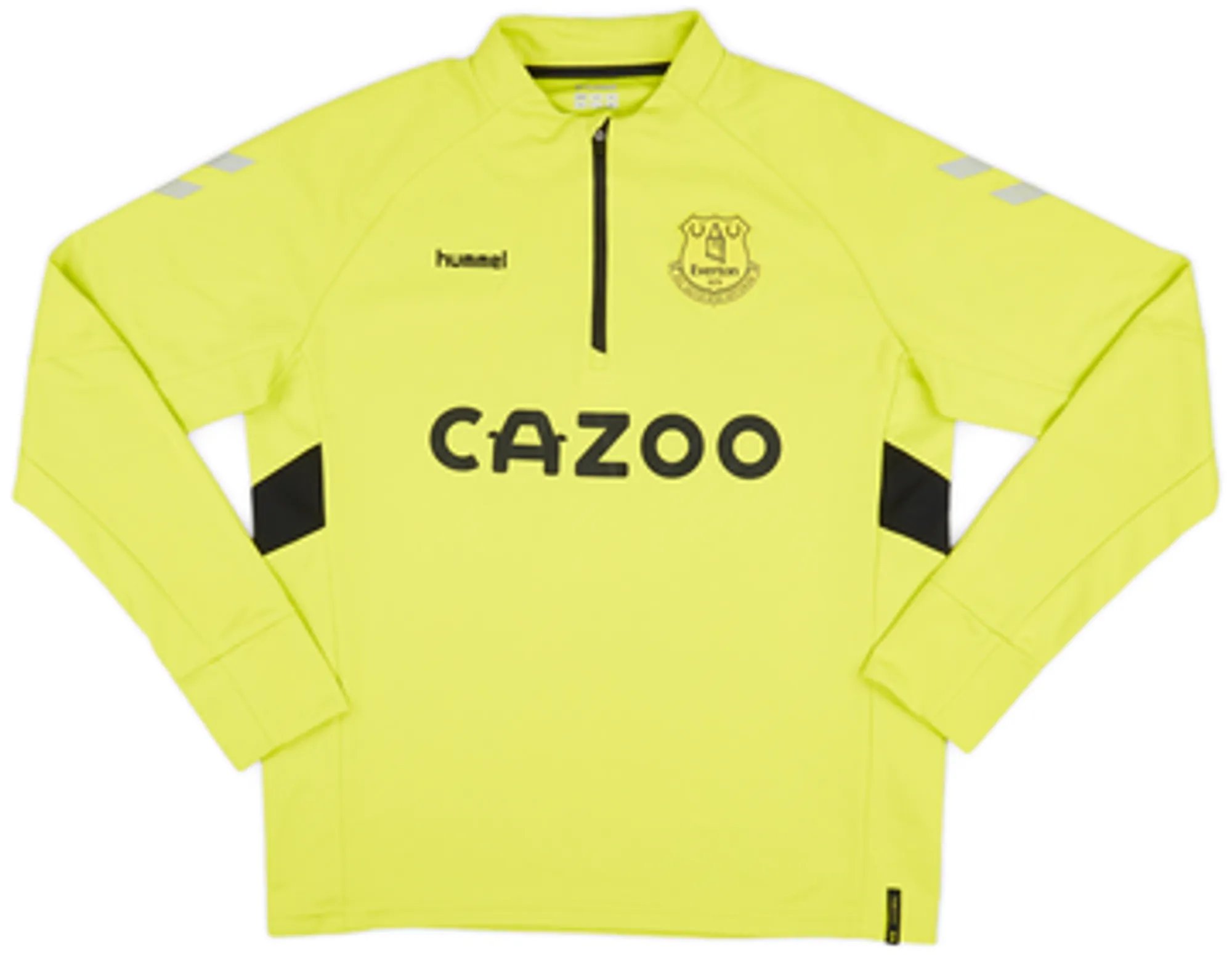 2020-21 Everton Hummel 1/4 Zip Drill Top - 7/10 - (XL)