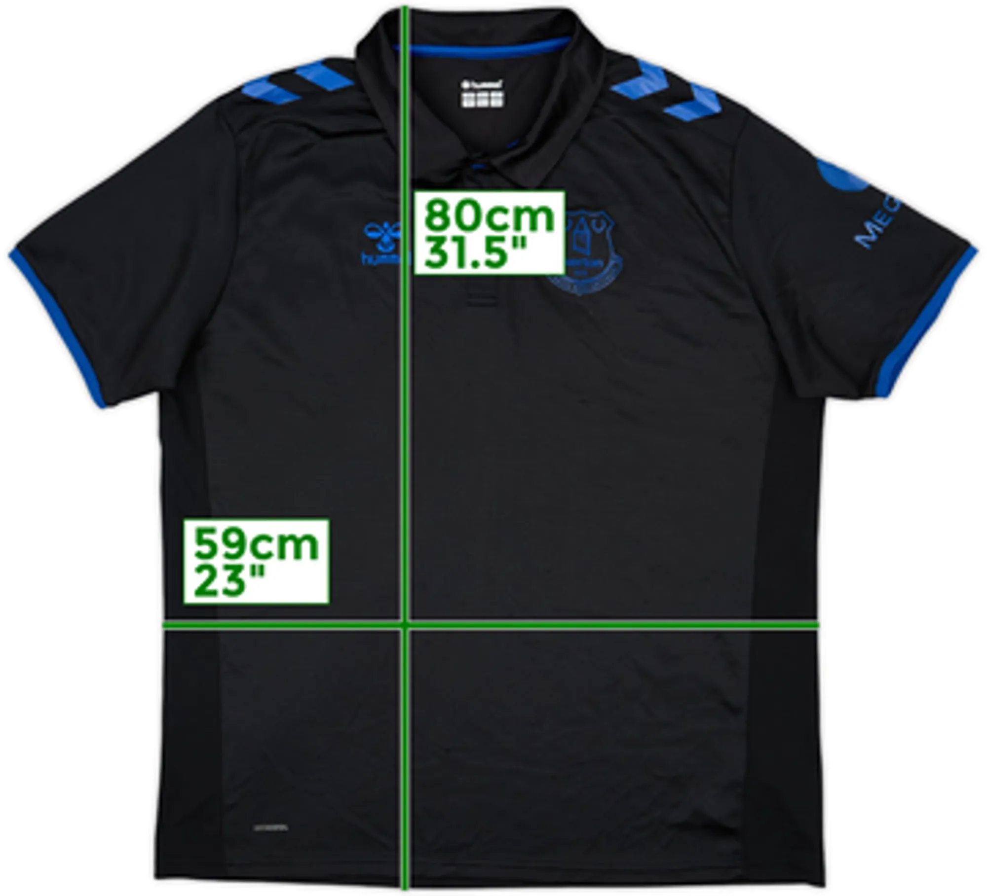 2021-22 Everton Hummel Polo Shirt - 7/10 - (3XL)