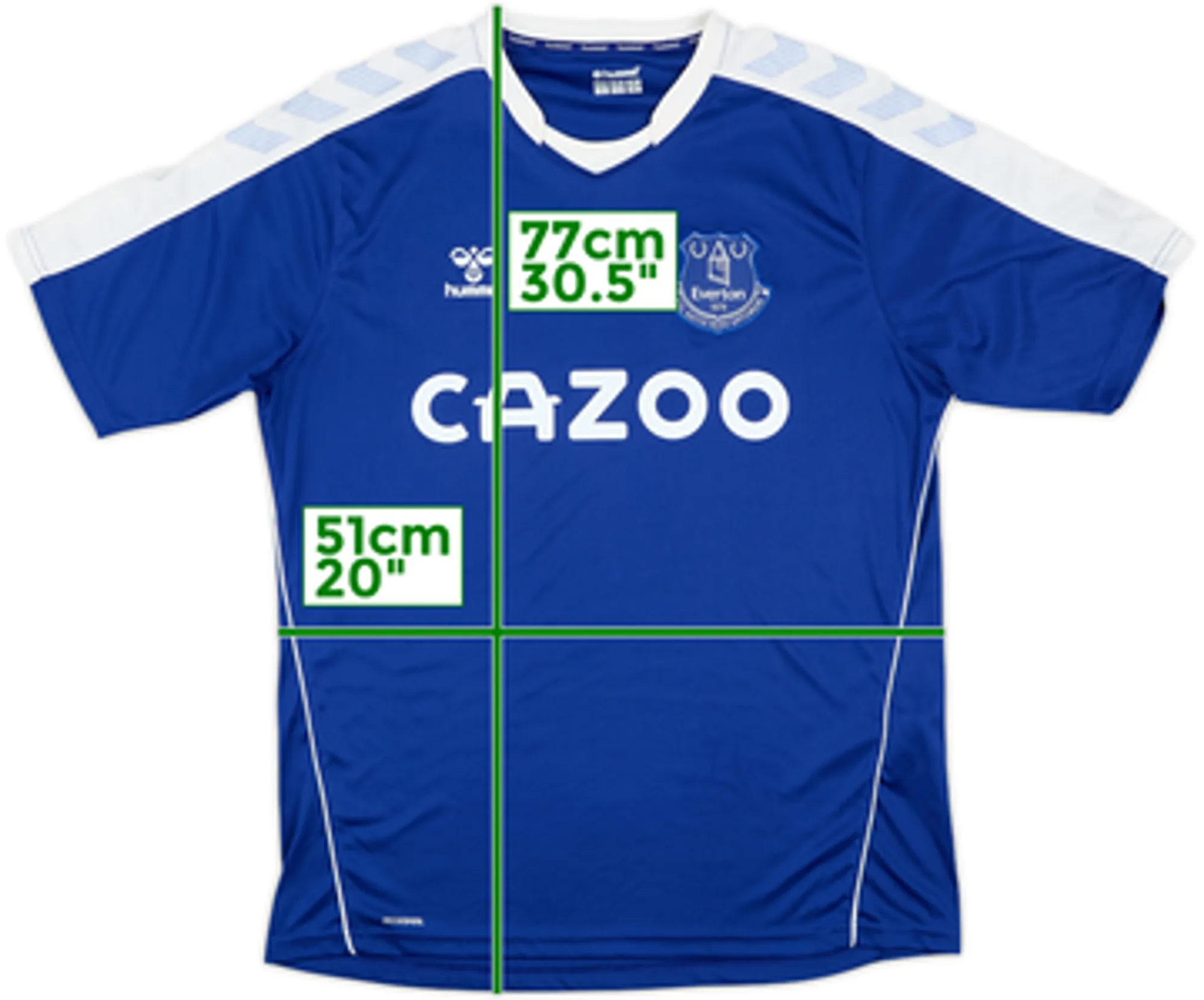 2021-22 Everton Hummel Training Shirt - 6/10 - (XL)