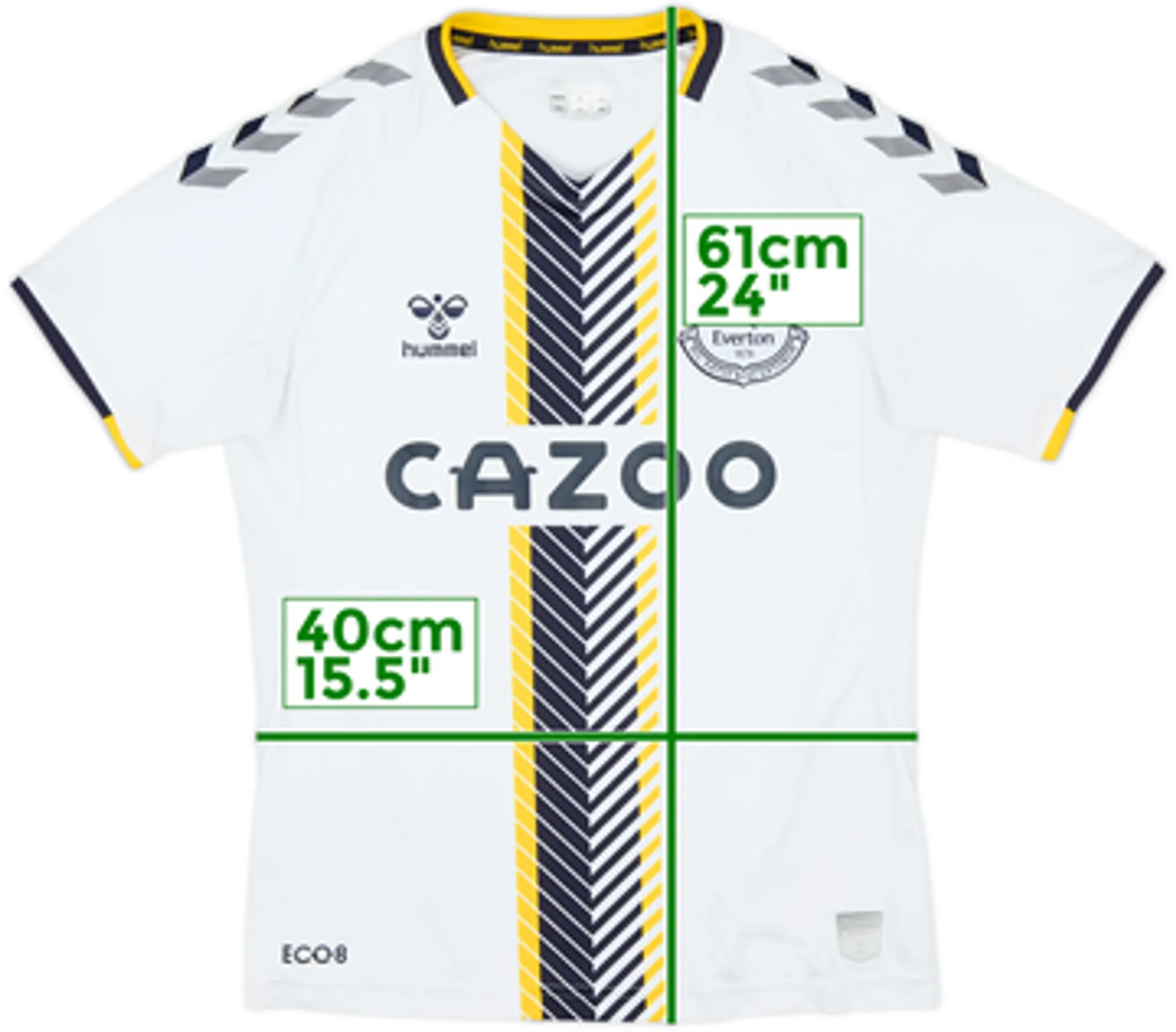 2021-22 Everton Third Shirt - 10/10 - (YXXL)