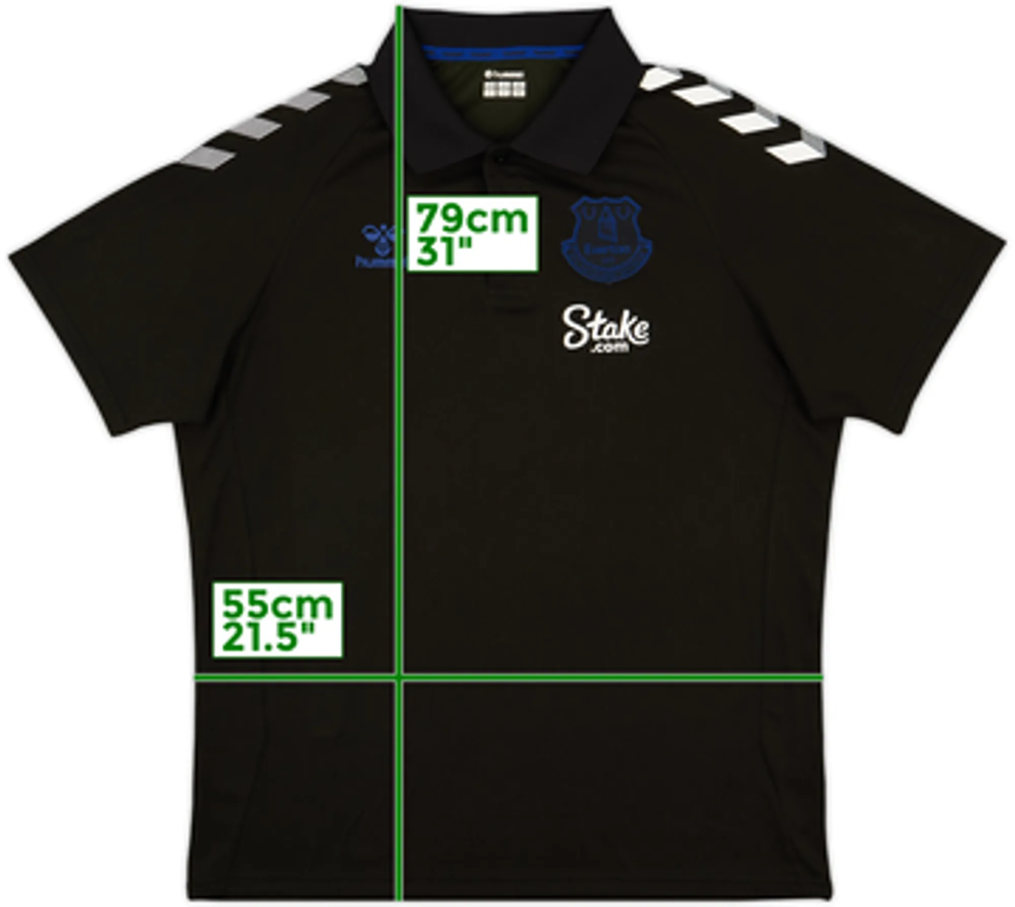 2022-23 Everton Hummel Polo Shirt - 10/10 - (XXL)