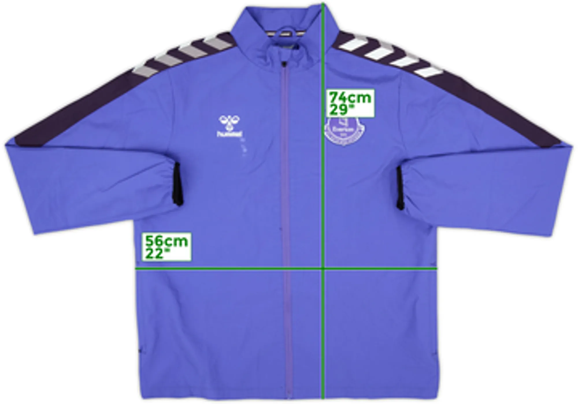2022-23 Everton Hummel Track Jacket - 6/10 - (M)