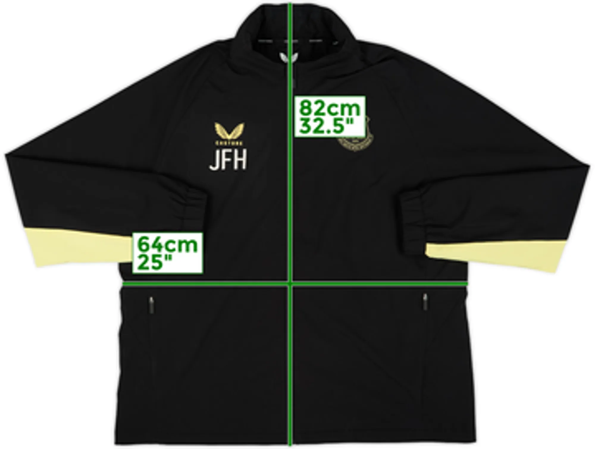 2024-25 Everton Castore Staff Issue Hooded Rain Jacket JFH - 8/10 - (XXL)