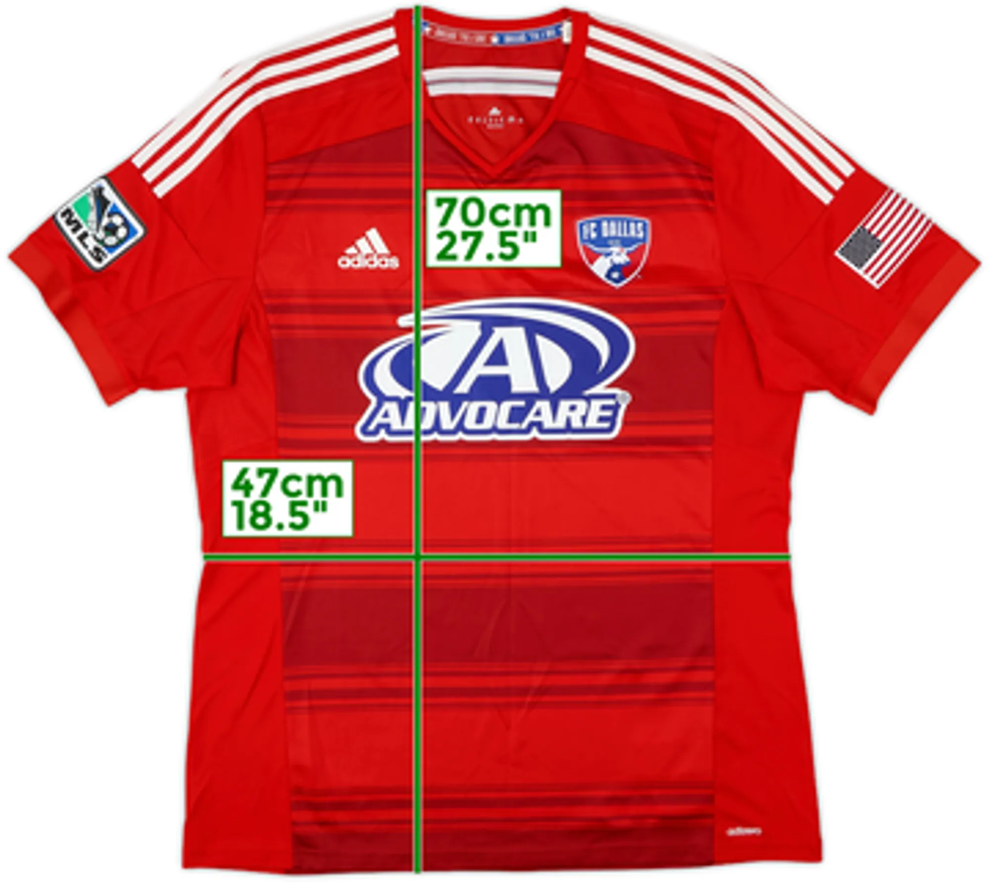 2014-15 FC Dallas Player Issue Home Shirt - 10/10 - (XL)