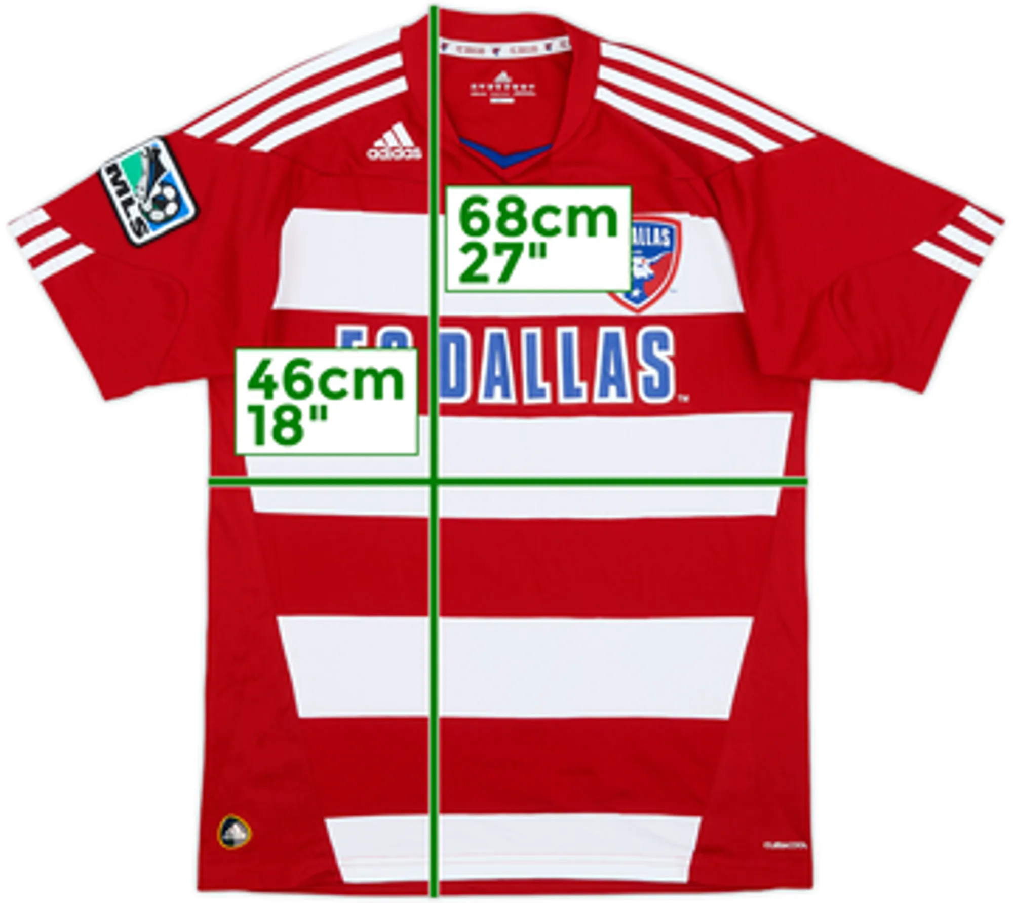 2010-11 FC Dallas Home Shirt - 9/10 - (L.Boys)