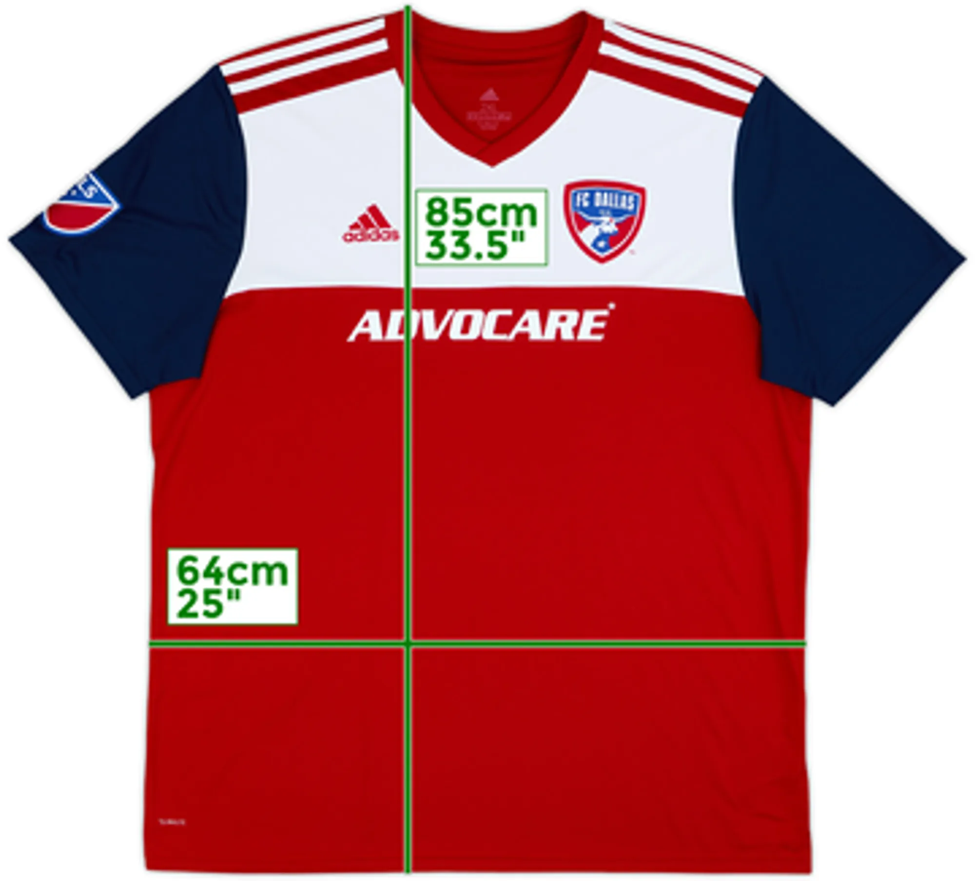 2019-20 FC Dallas Home Shirt - 8/10 - (XXL)
