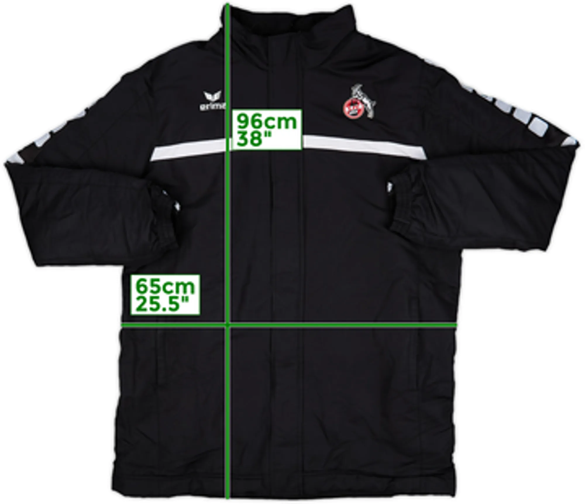 2013-14 FC Koln Erima Padded Bench Coat - 8/10 - (XL)