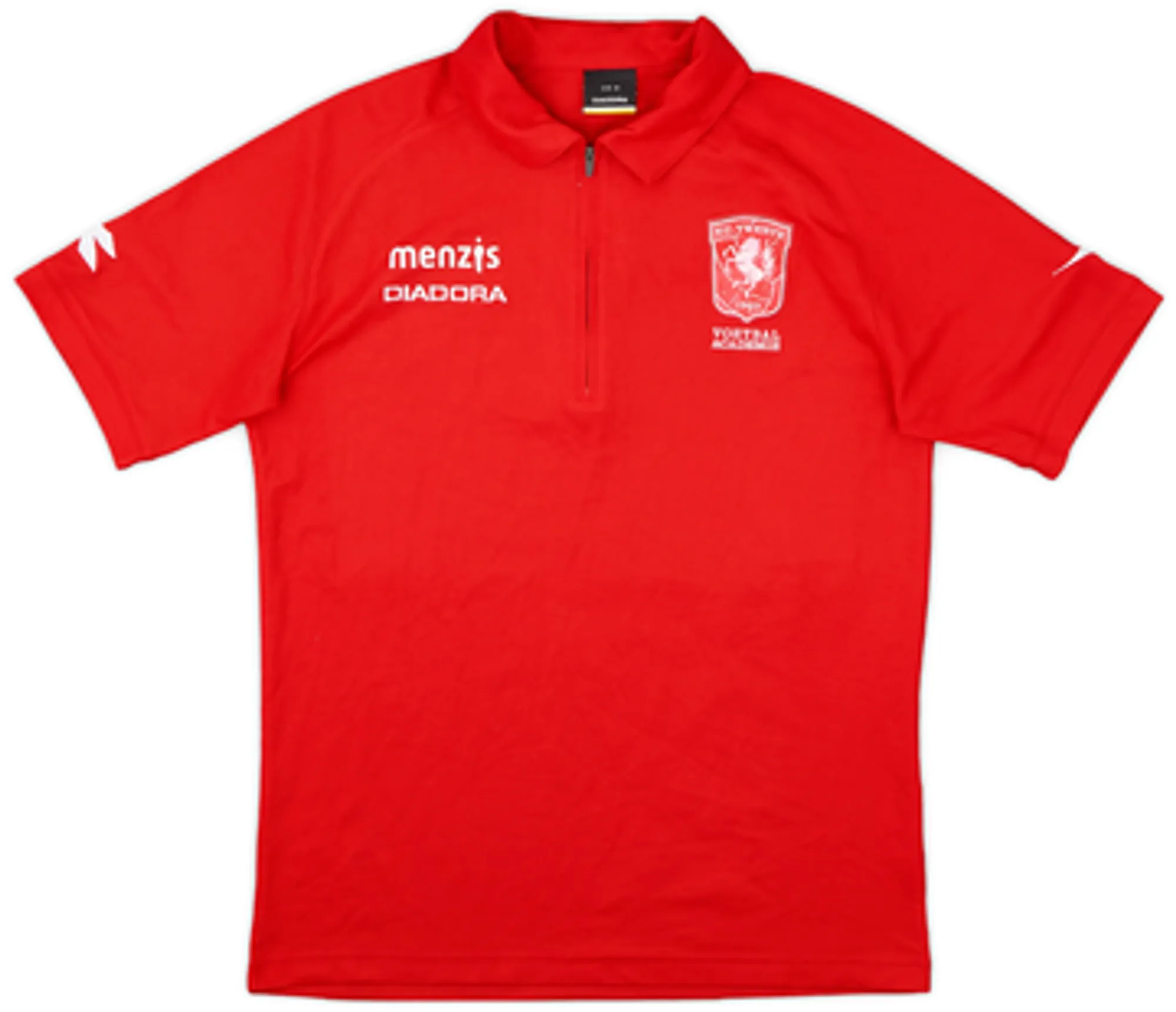 2008-09 FC Twente Academy Diadora 1/4 Zip Polo Shirt - 5/10 - (M)