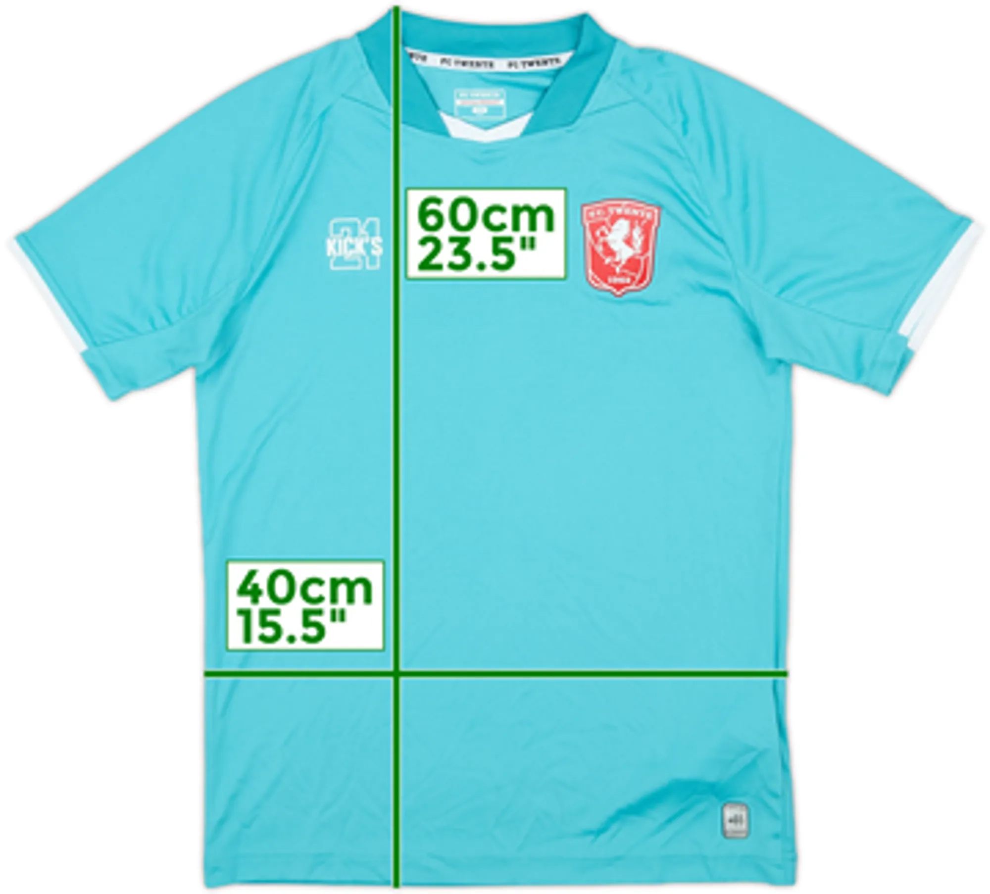 2019-20 FC Twente Kick's 21 Training Shirt - 9/10 - (XL.Boys)