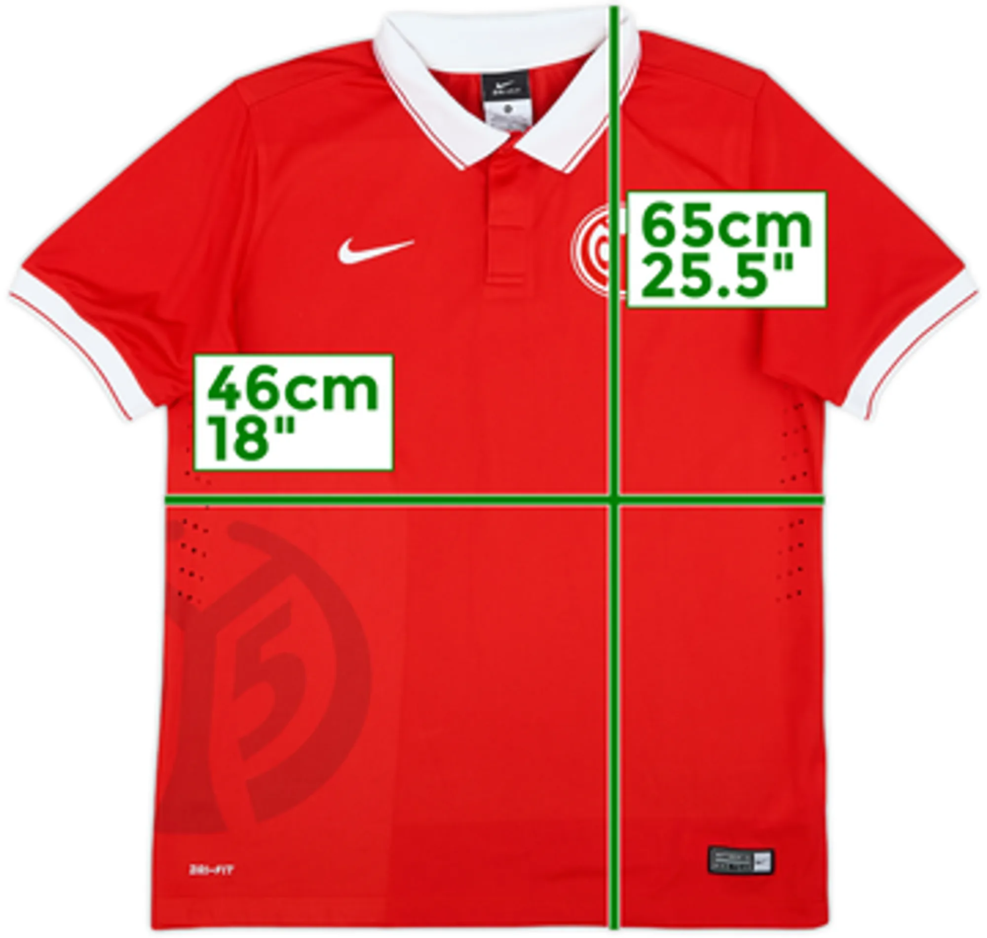 2014-15 FSV Mainz Home Shirt - 10/10 - (XL.Boys)