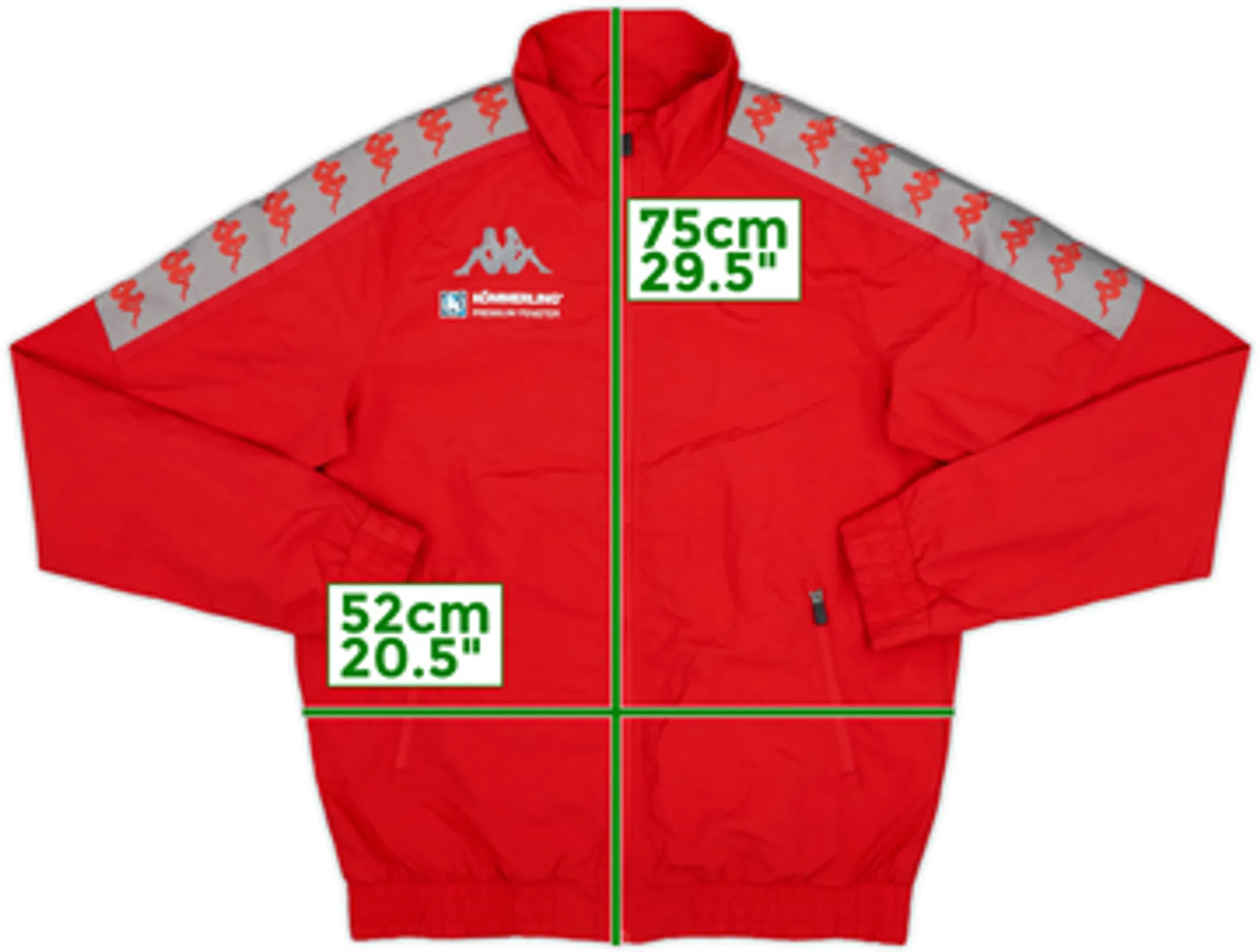 2020-21 Mainz Kappa Track Jacket - 8/10 - (M)