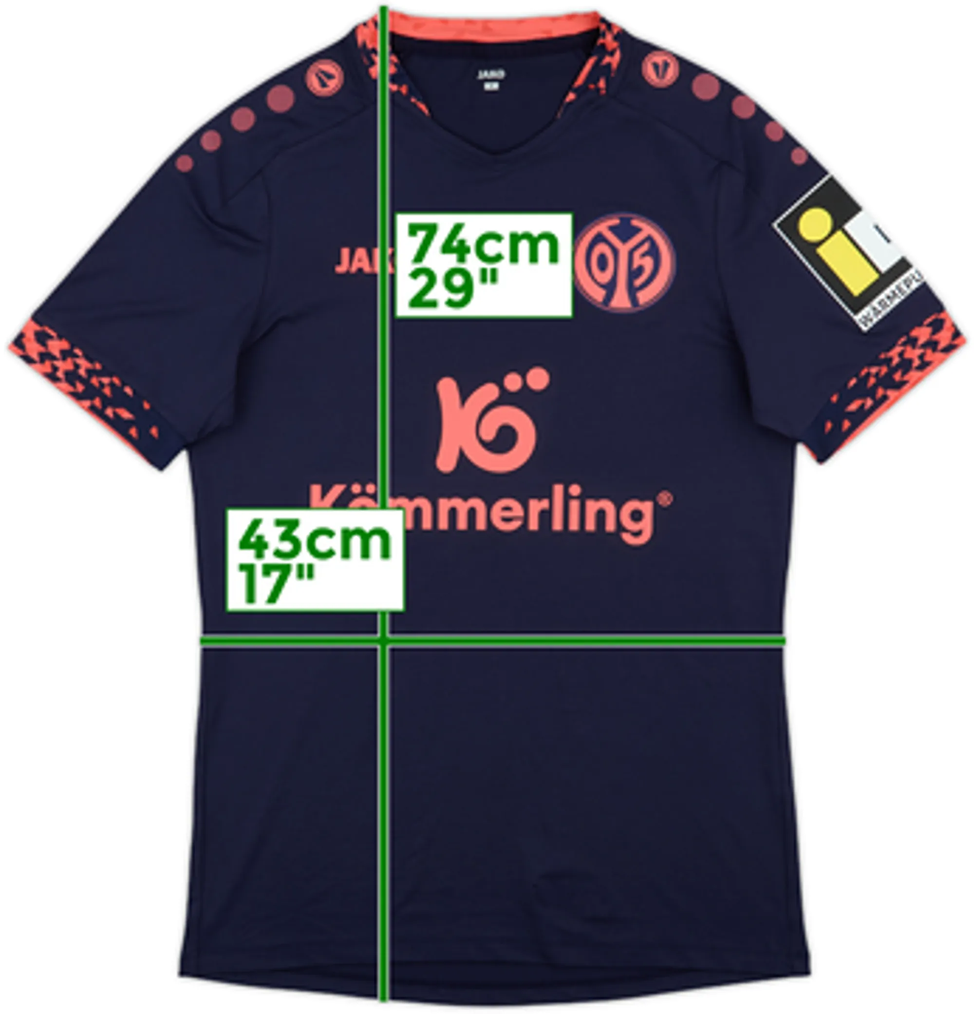 2024-25 FSV Mainz Away Shirt - 10/10 - (S)
