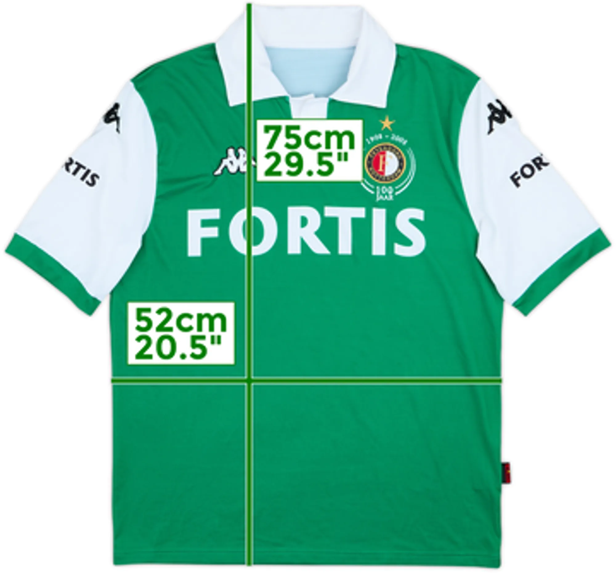 2008-09 Feyenoord Centenary Away Shirt - 8/10 - (XL.Boys)
