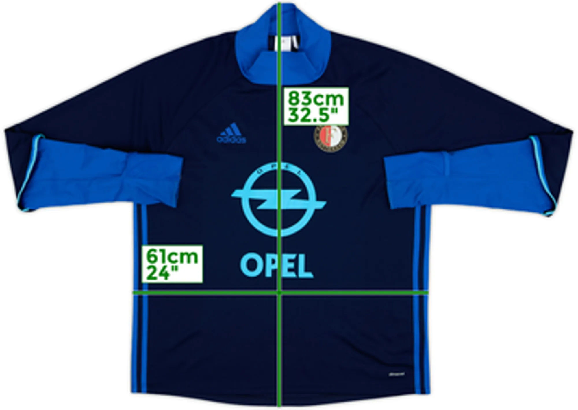 2016-17 Feyenoord adidas Training Top - 8/10 - (L.Boys)