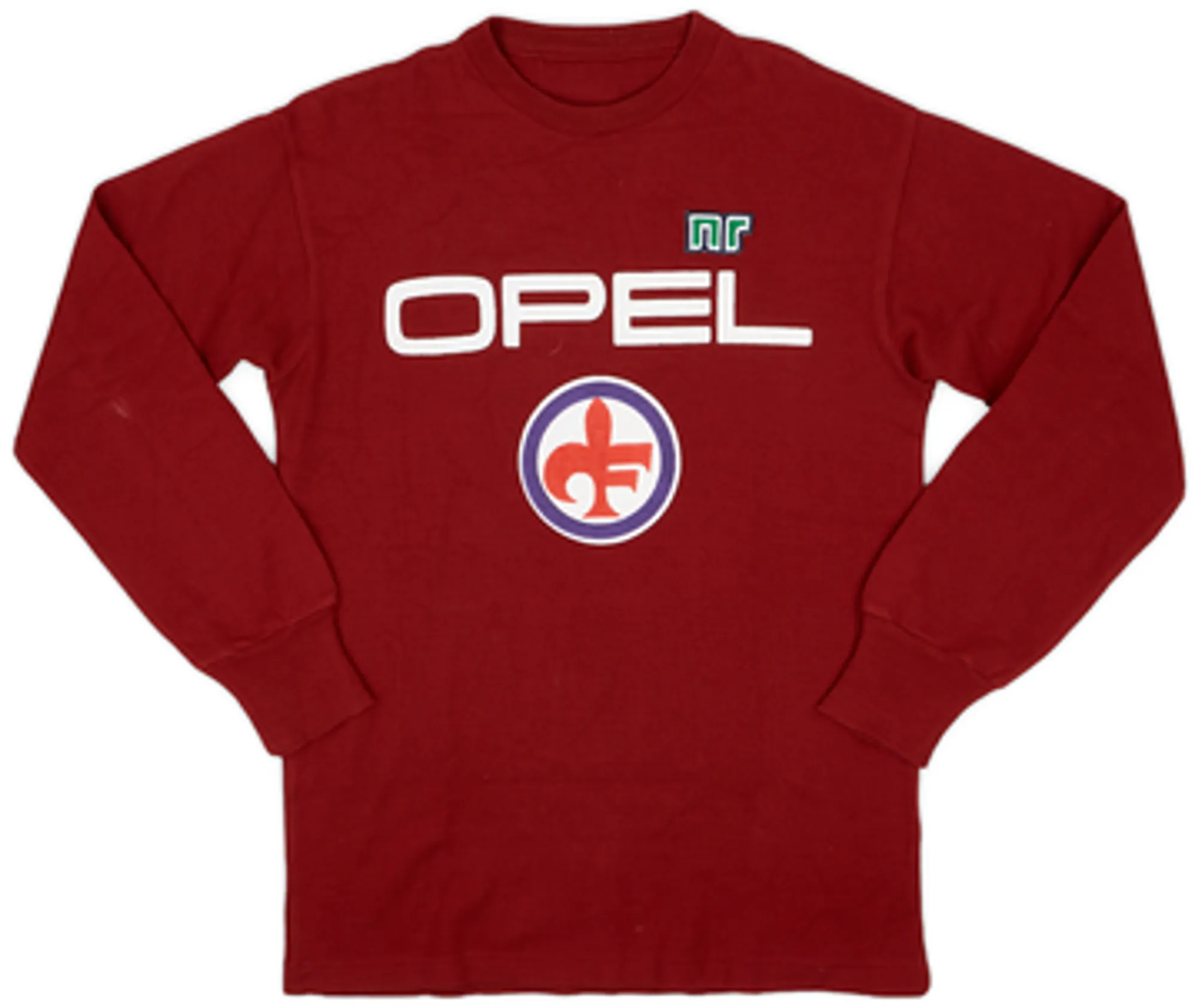 1983-84 Fiorentina Ennerre Cotton Training L/S Top - 8/10 - (M)