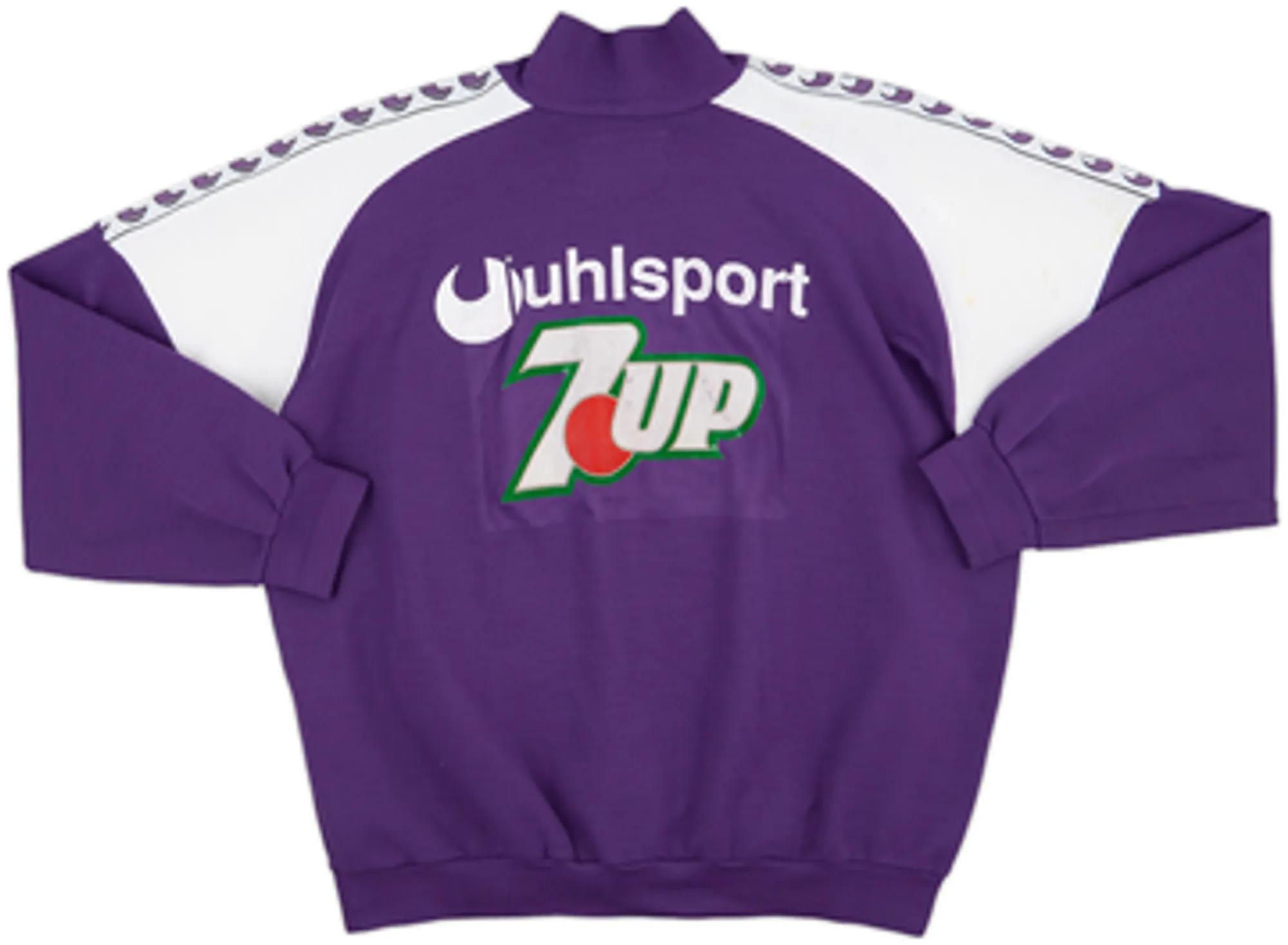 1993-94 Fiorentina Uhlsport 1/4 Zip Fleece Top - 5/10 - (XL)