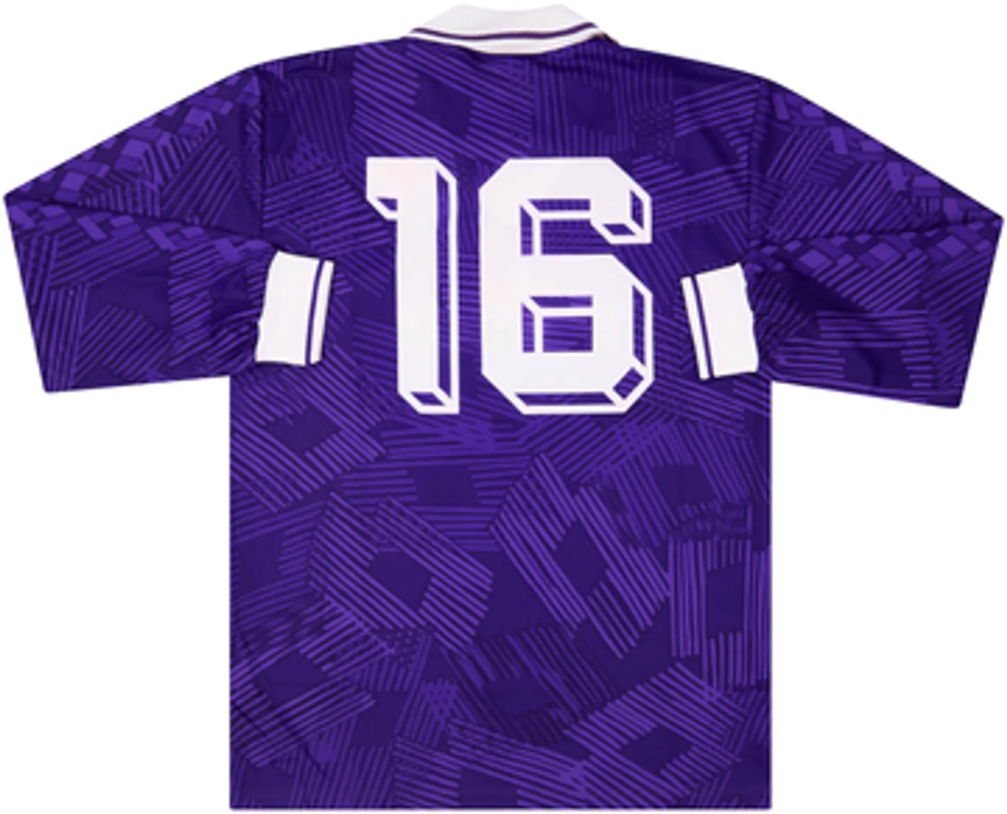 1991-92 Fiorentina Home L/S Shirt #16 *New w/Defects* L