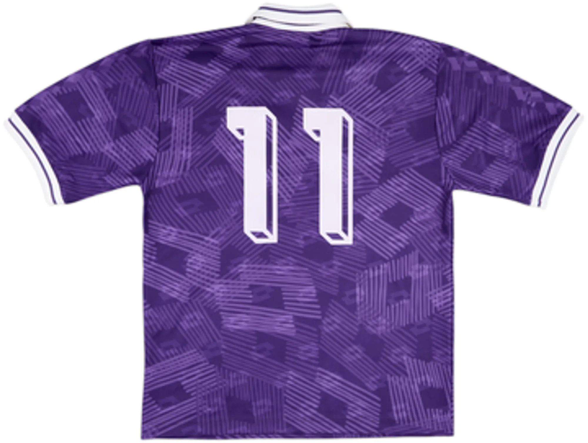 1991-92 Fiorentina Home Shirt #11 - 9/10 - (XL)