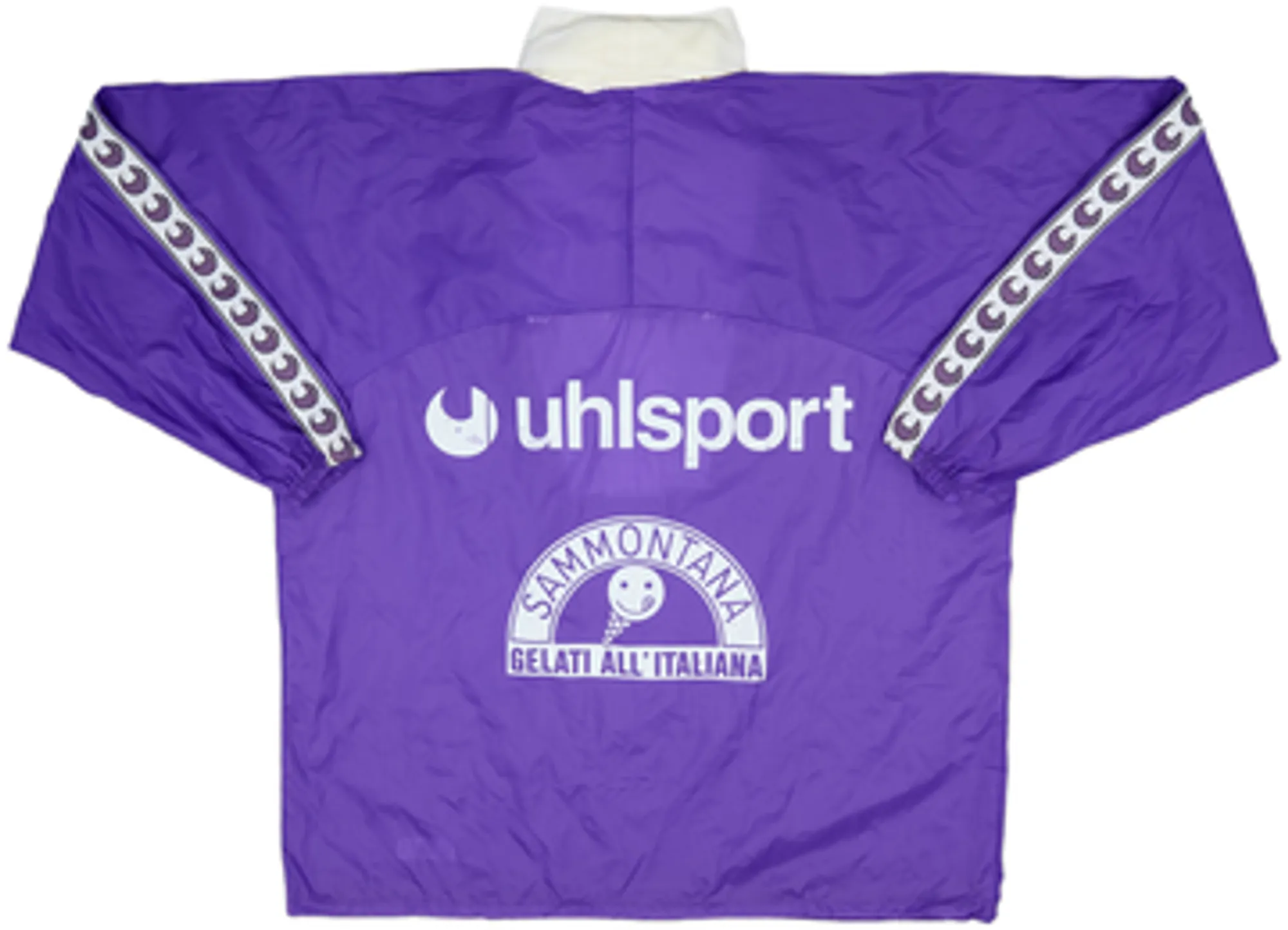 1993-94 Fiorentina Uhlsport 1/4 Zip Rain Jacket - 8/10 - (XL)