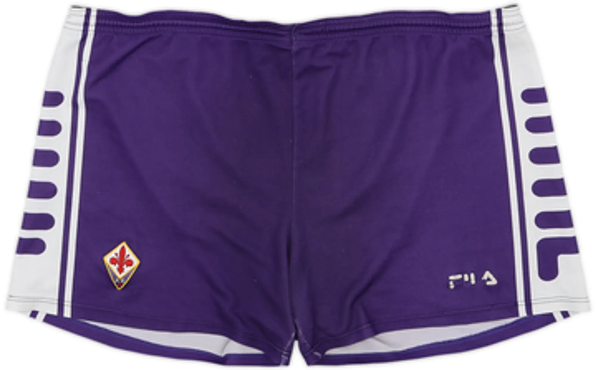 1999-00 Fiorentina Home Shorts - 5/10 - (L)