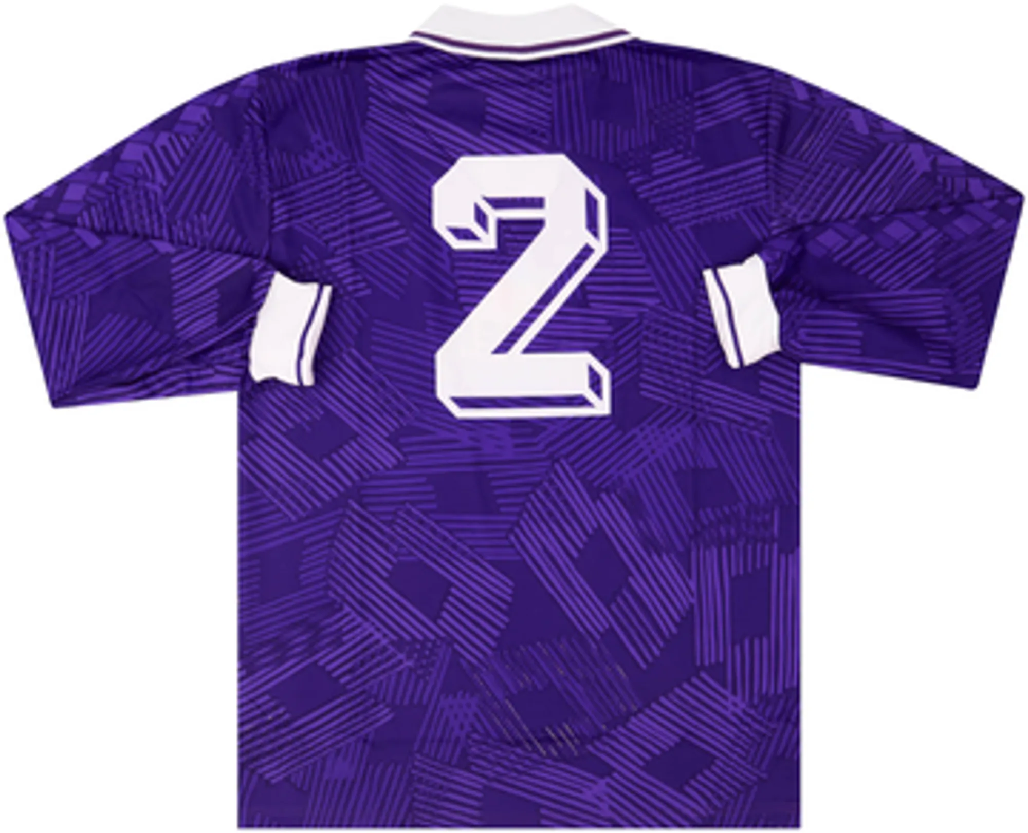 1991-92 Fiorentina Home L/S Shirt #2 L