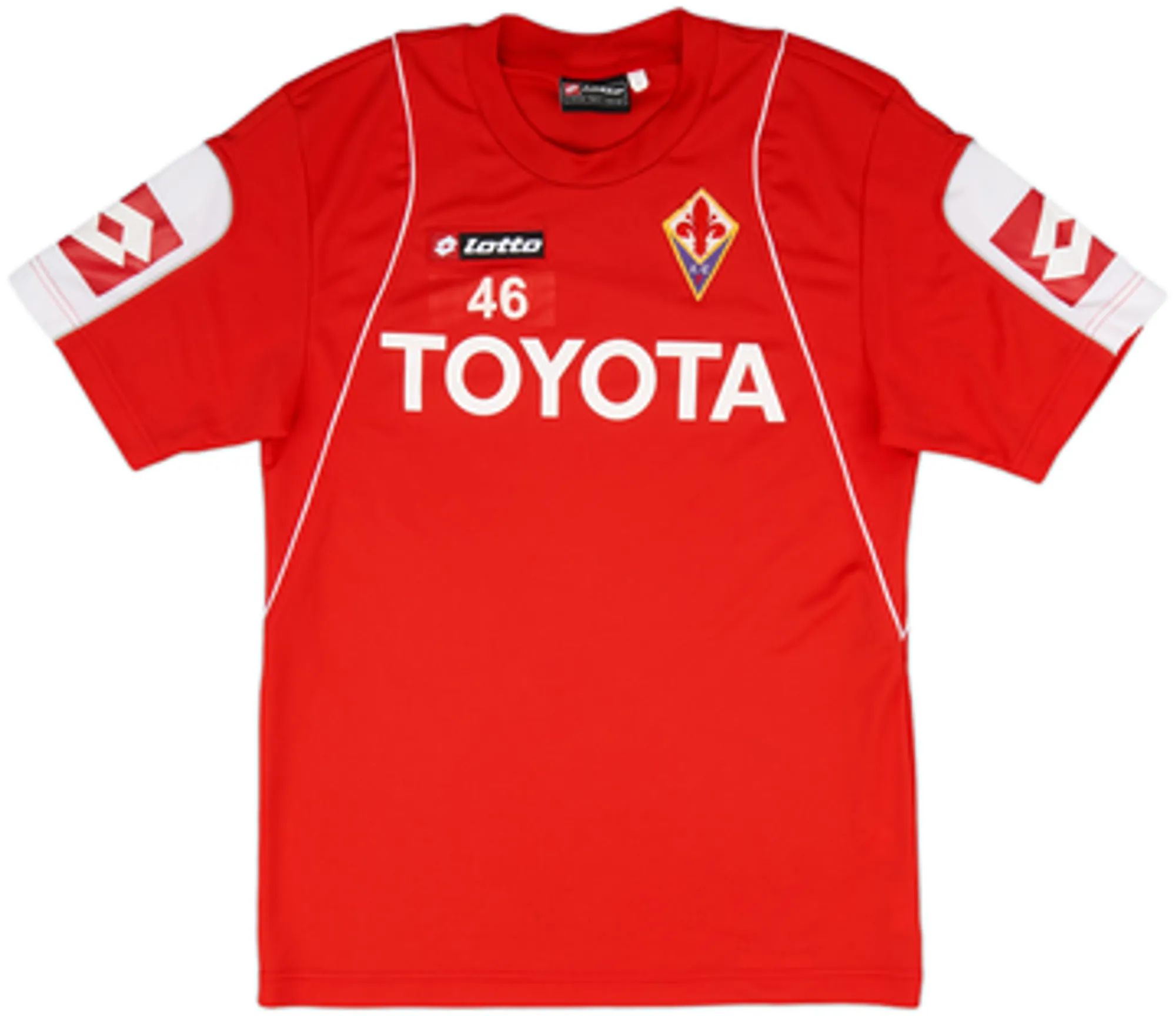 2005-06 Fiorentina Player Issue Lotto Training Shirt & Shorts #46 - 8/10 - (M)