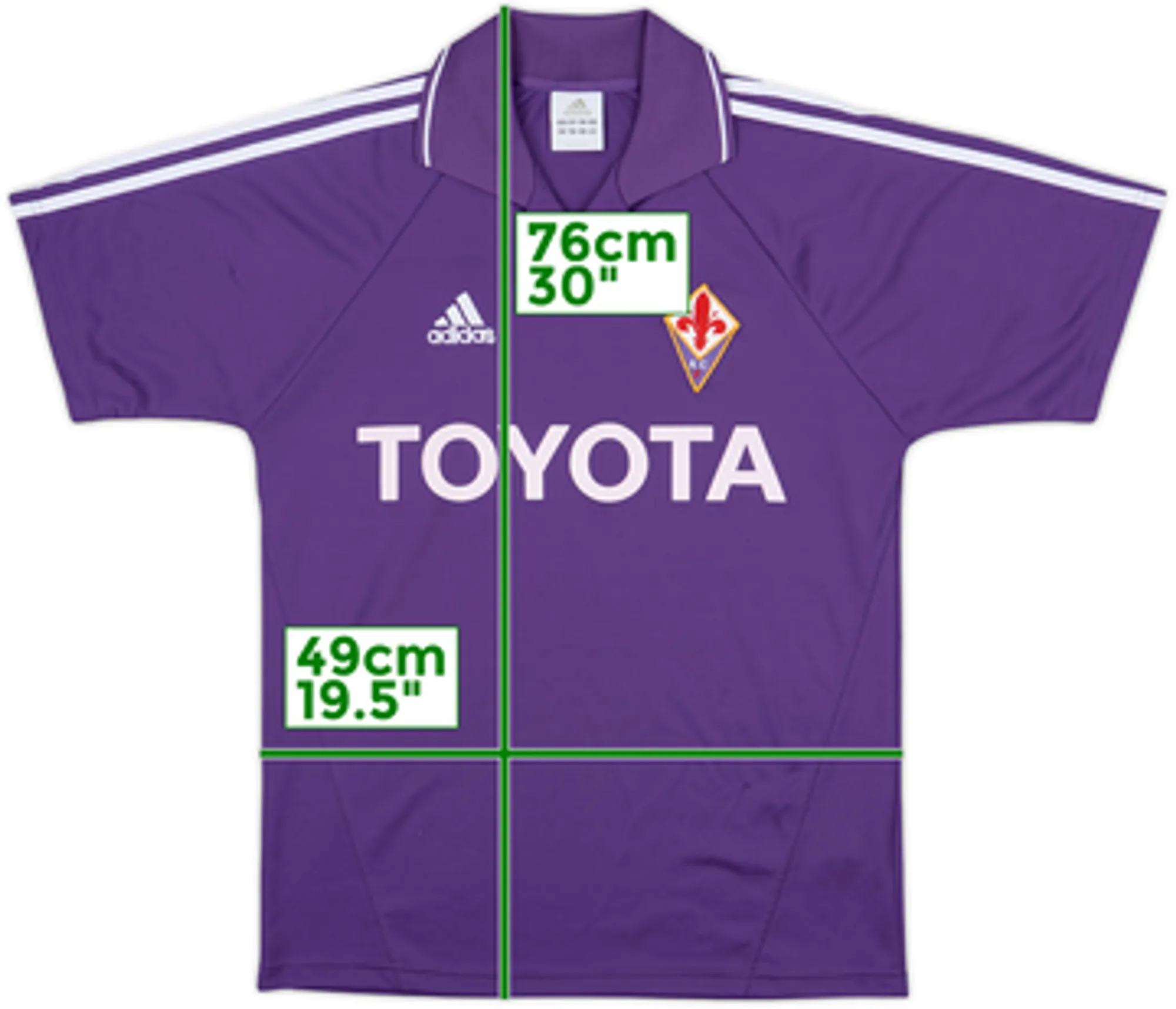 2004-05 Fiorentina Home Shirt - 8/10 - (S)