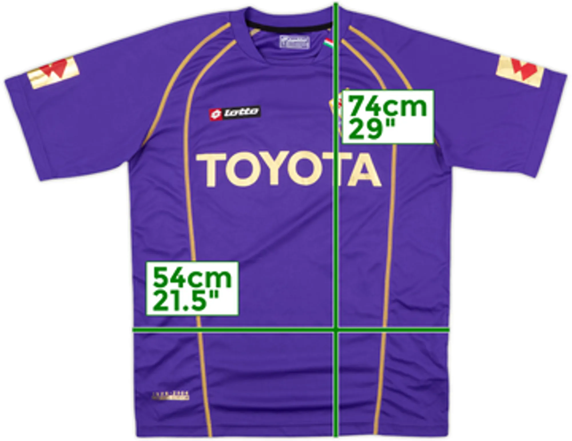2008-09 Fiorentina '80th Anniversary' Home Shirt - 7/10 - (XL)