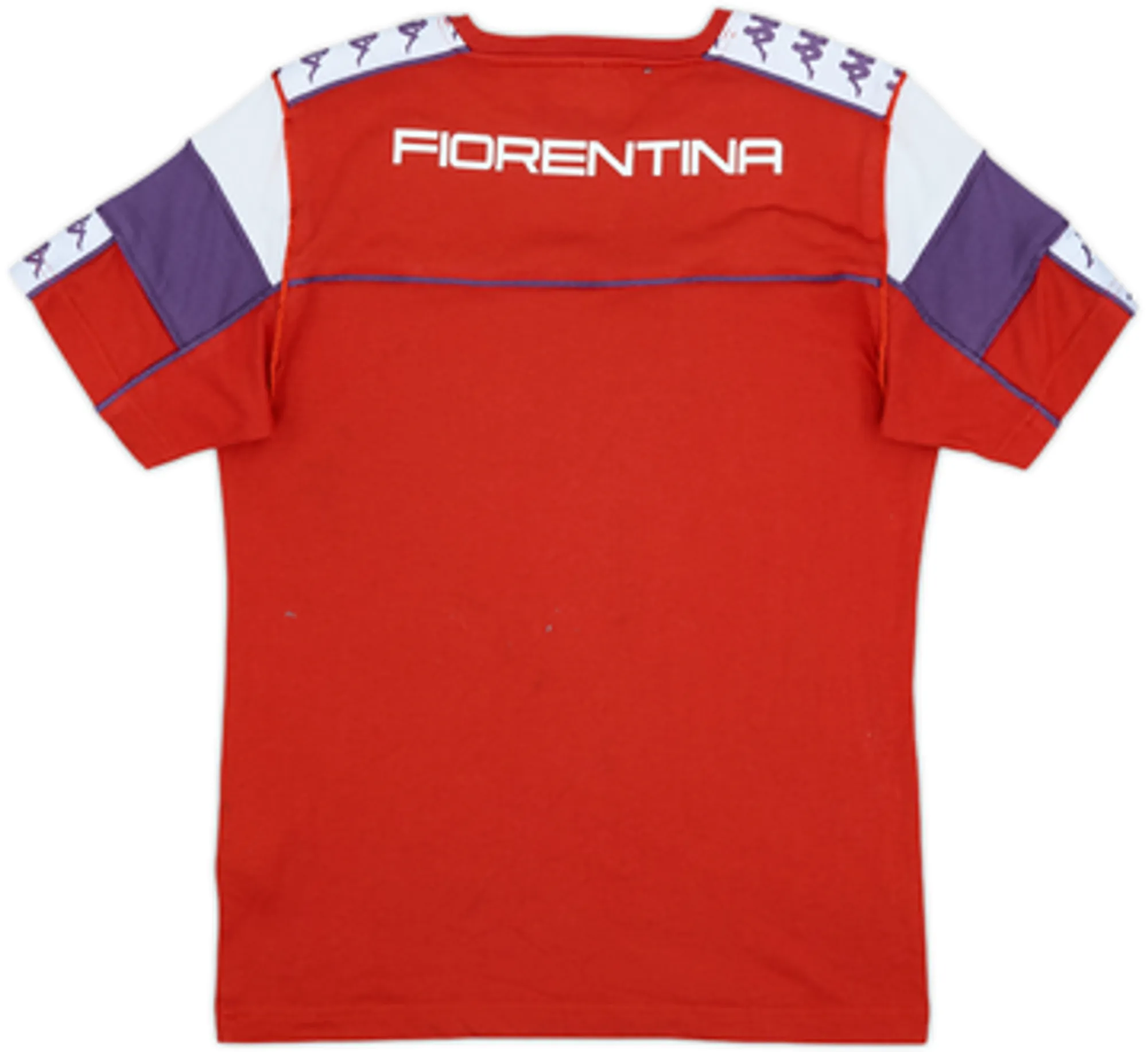2021-22 Fiorentina Kappa Cotton Tee - 7/10 - (S)