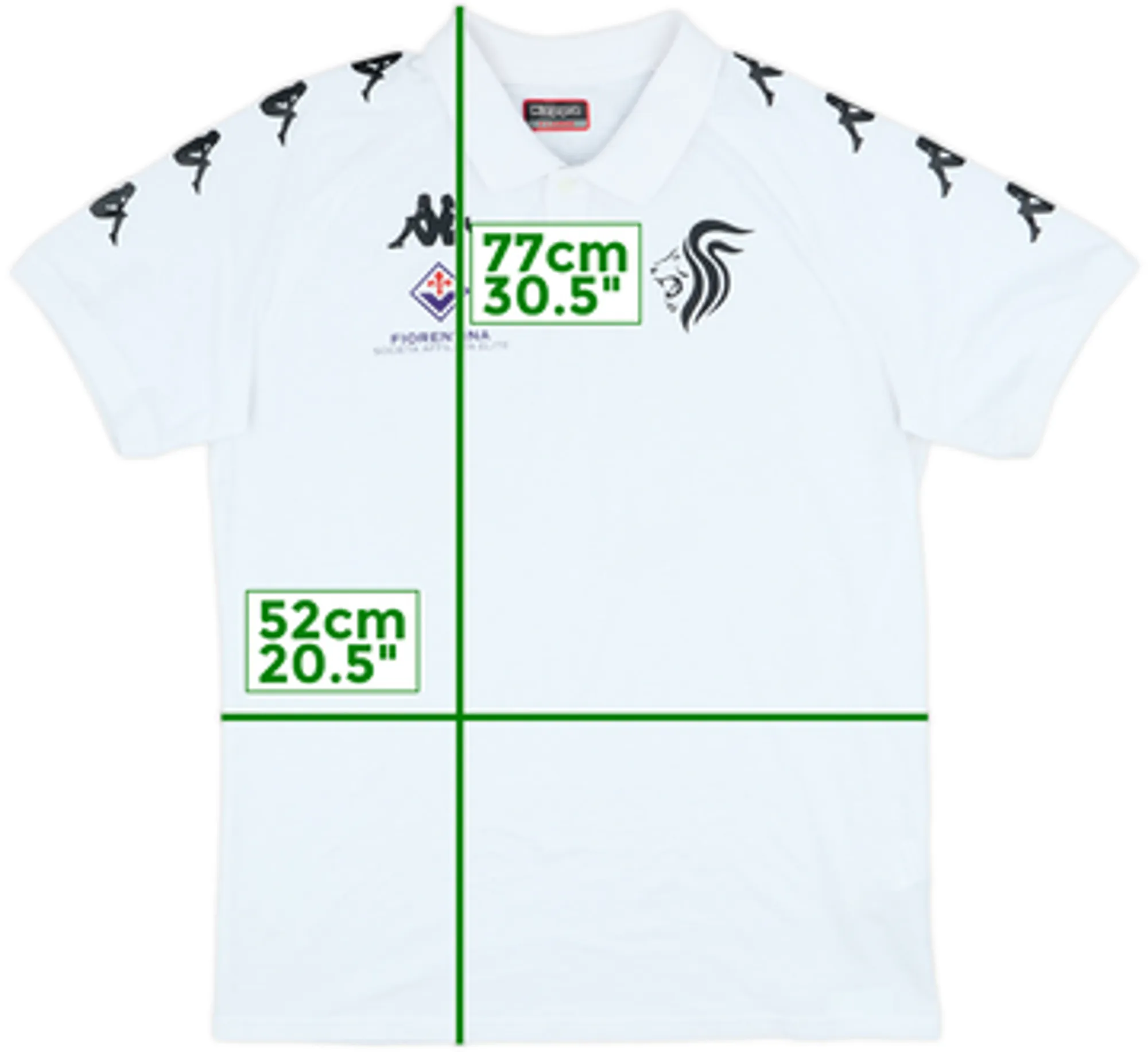 2022-23 Fiorentina Kappa Polo Shirt - 10/10 - (XL)