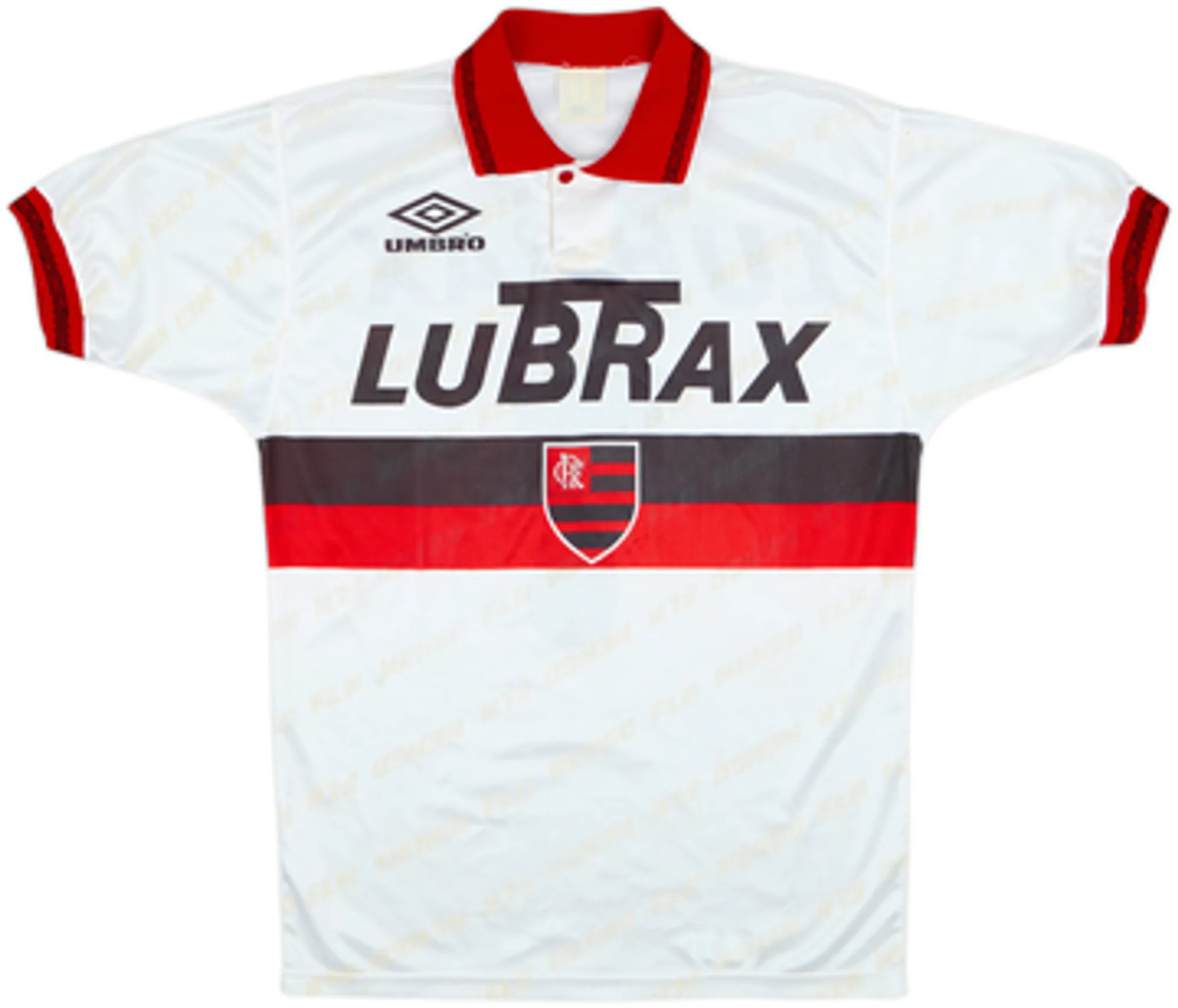 1993-94 Flamengo Away Shirt #7 - 8/10 - (L)