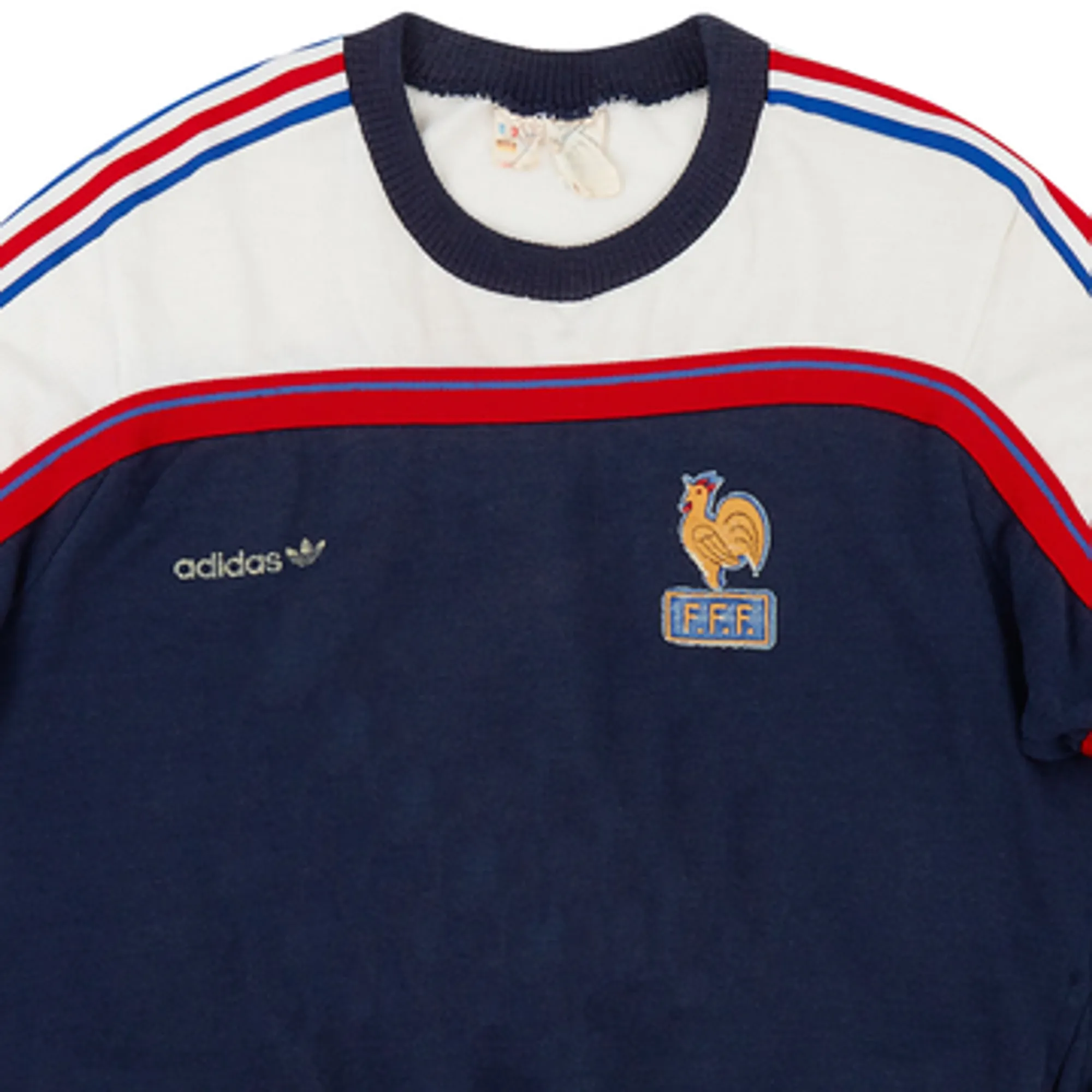 1980s France adidas Sweat L/S Top - 6/10 - S
