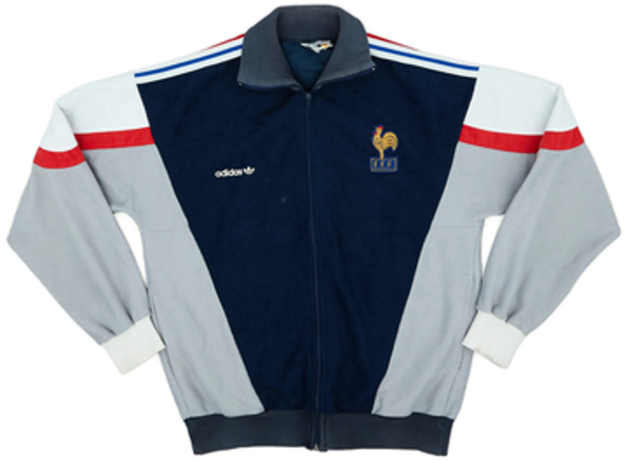 1986-88 France adidas Track Jacket - 7/10 - (M)