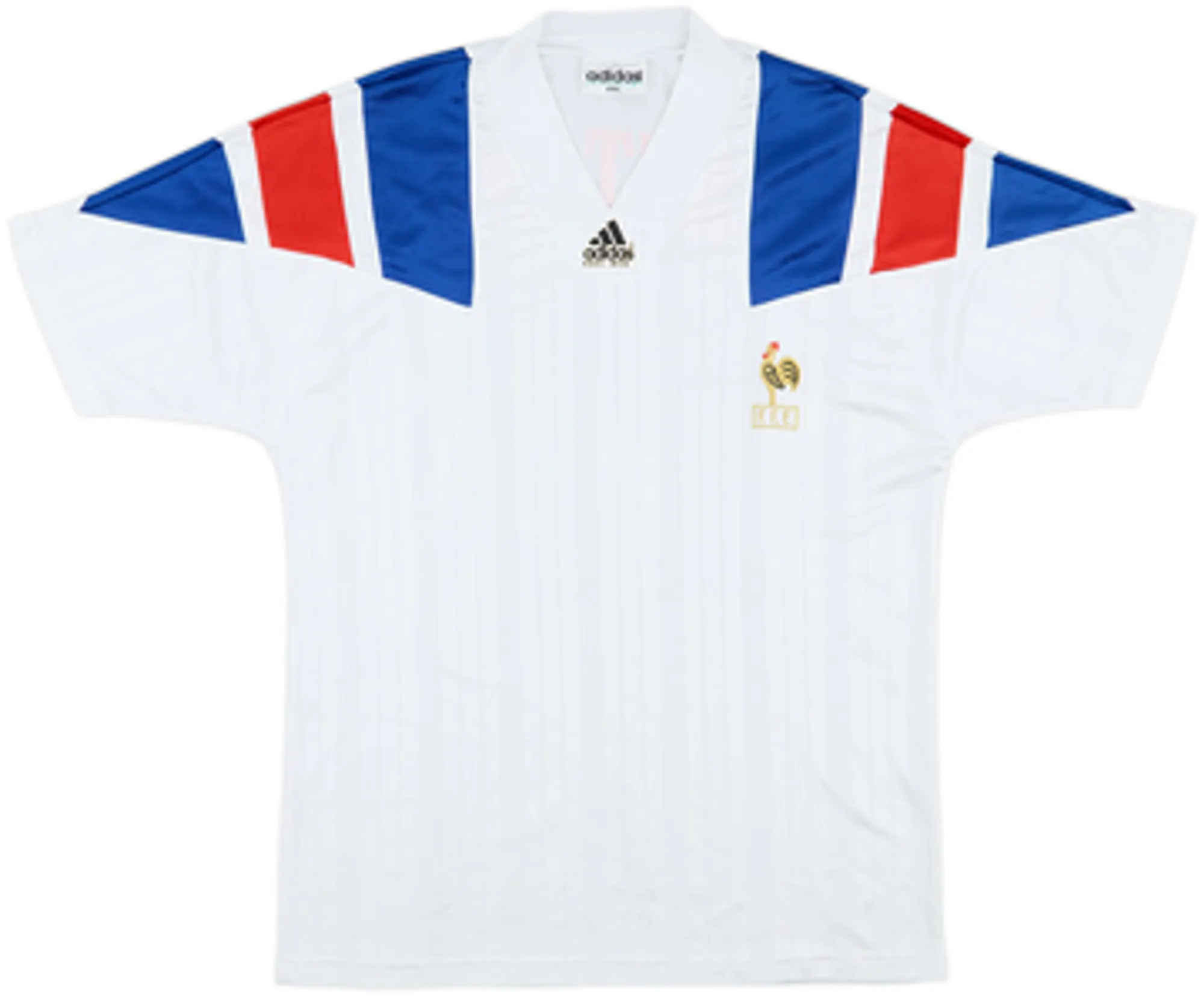 1992-94 France Away Shirt Cantona #18 - 7/10 - (XXL)