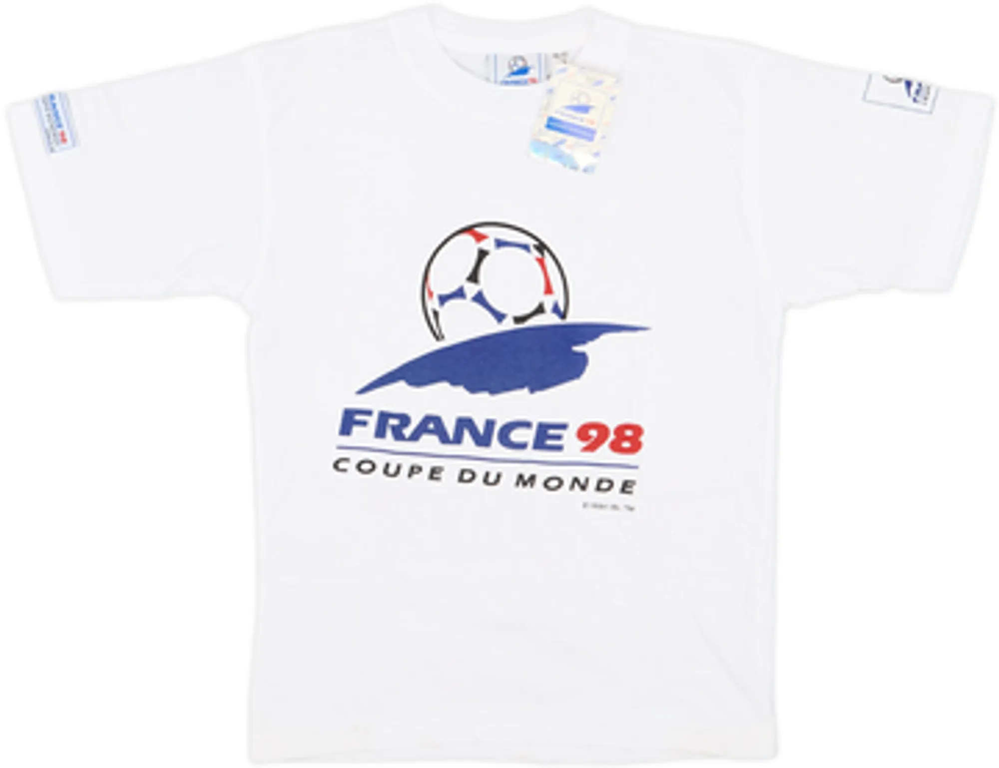 1998 France 98 Coupe du Monde Training Shirt (M.Boys)
