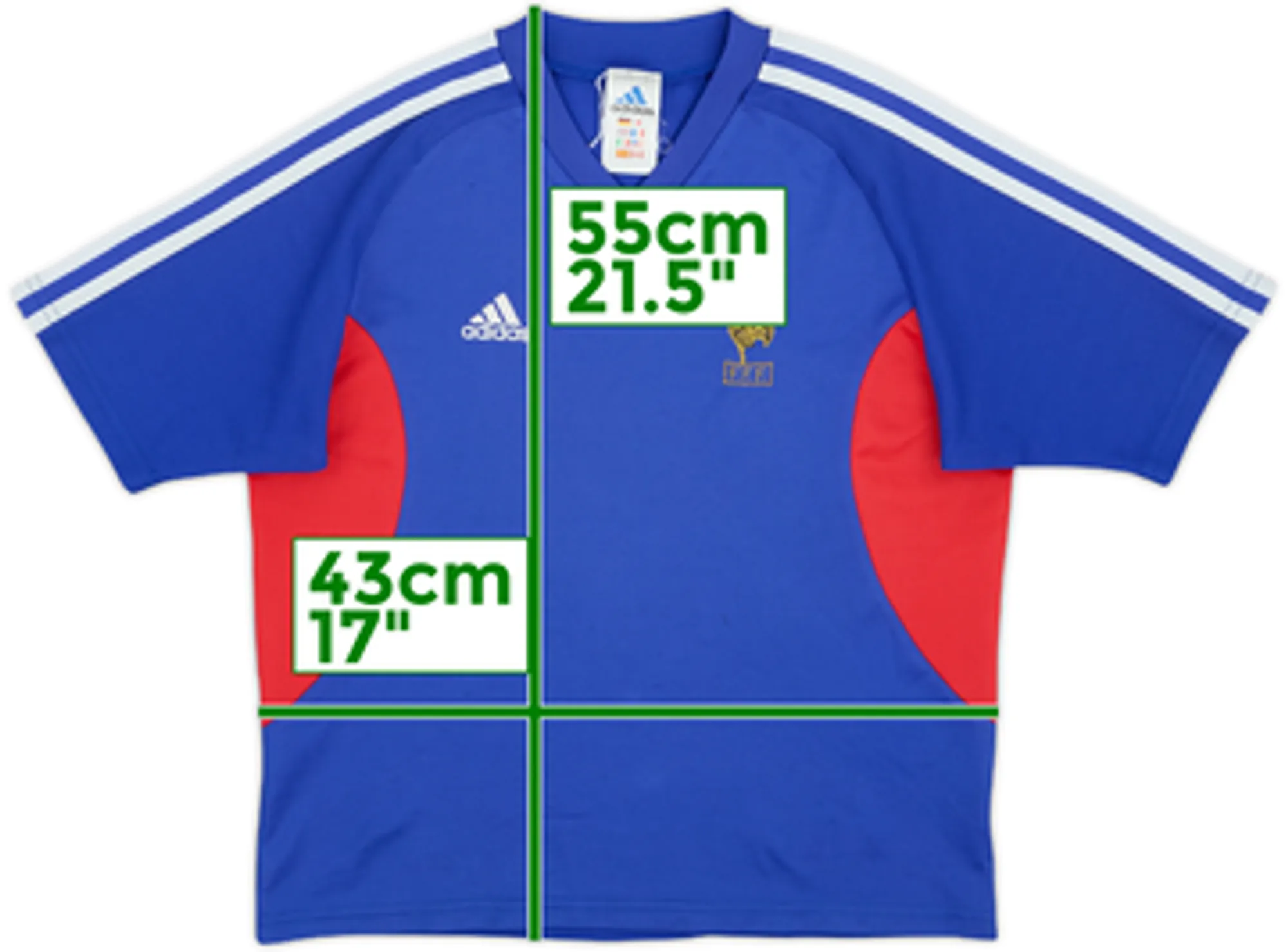 2002-04 France Home Shirt - 5/10 - (XL)