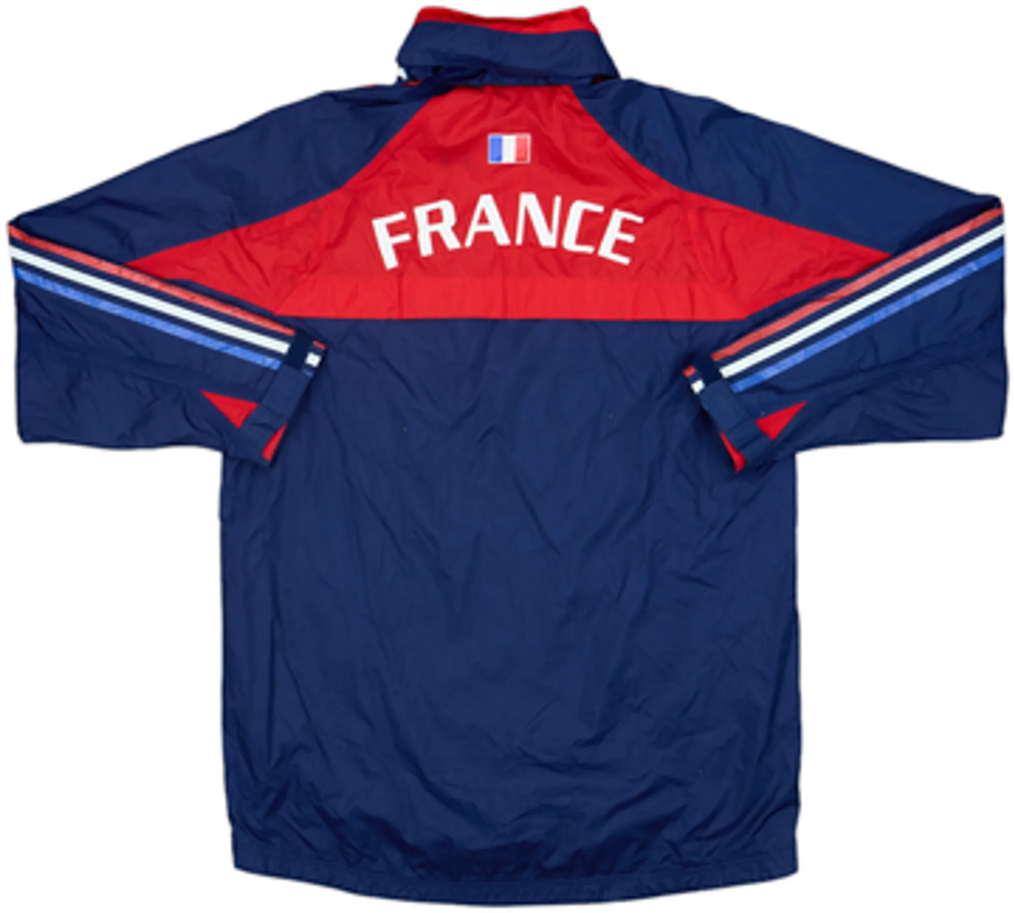 2004-05 France adidas Hooded Rain Jacket - 6/10 - (XL.Boys)