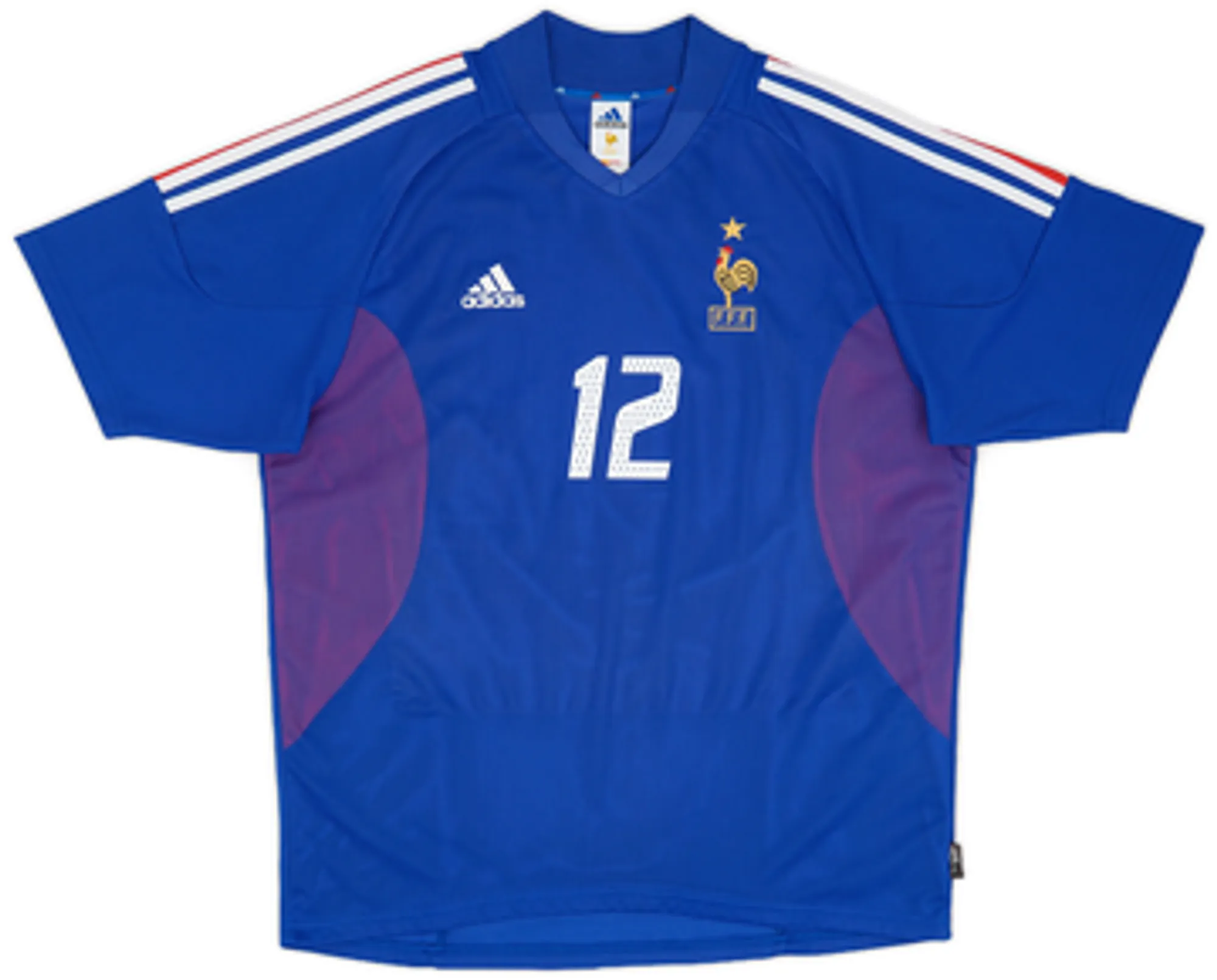 2002-04 France Home Shirt Henry #12EL