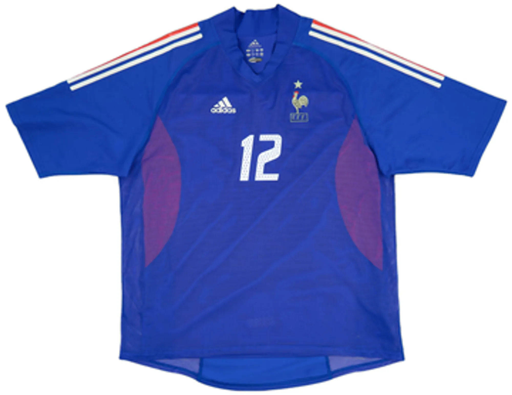 2002-04 France Player Issue Home Shirt Henry #12 - 7/10 - (M)