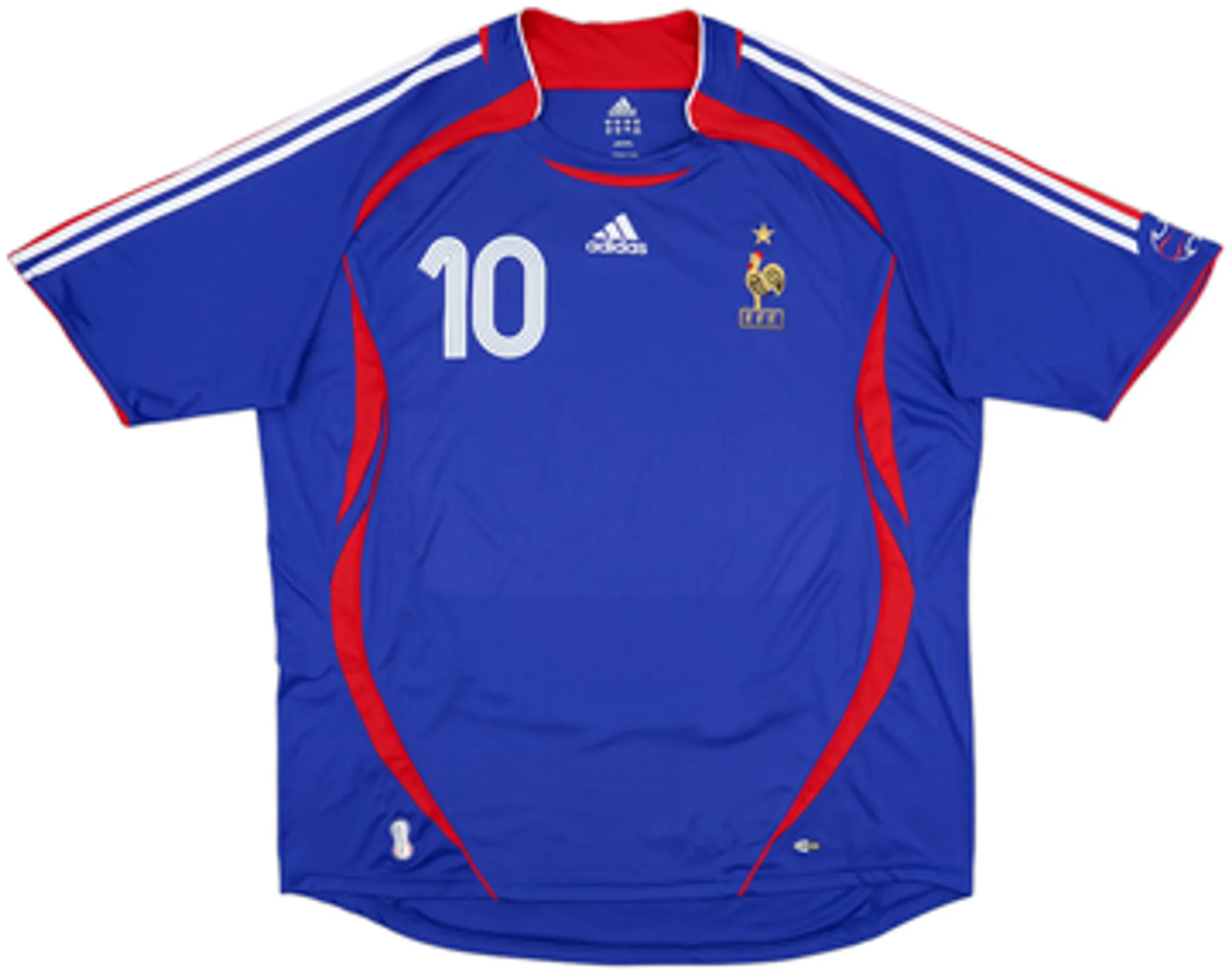 2006-07 France Home Shirt Zidane #10EL