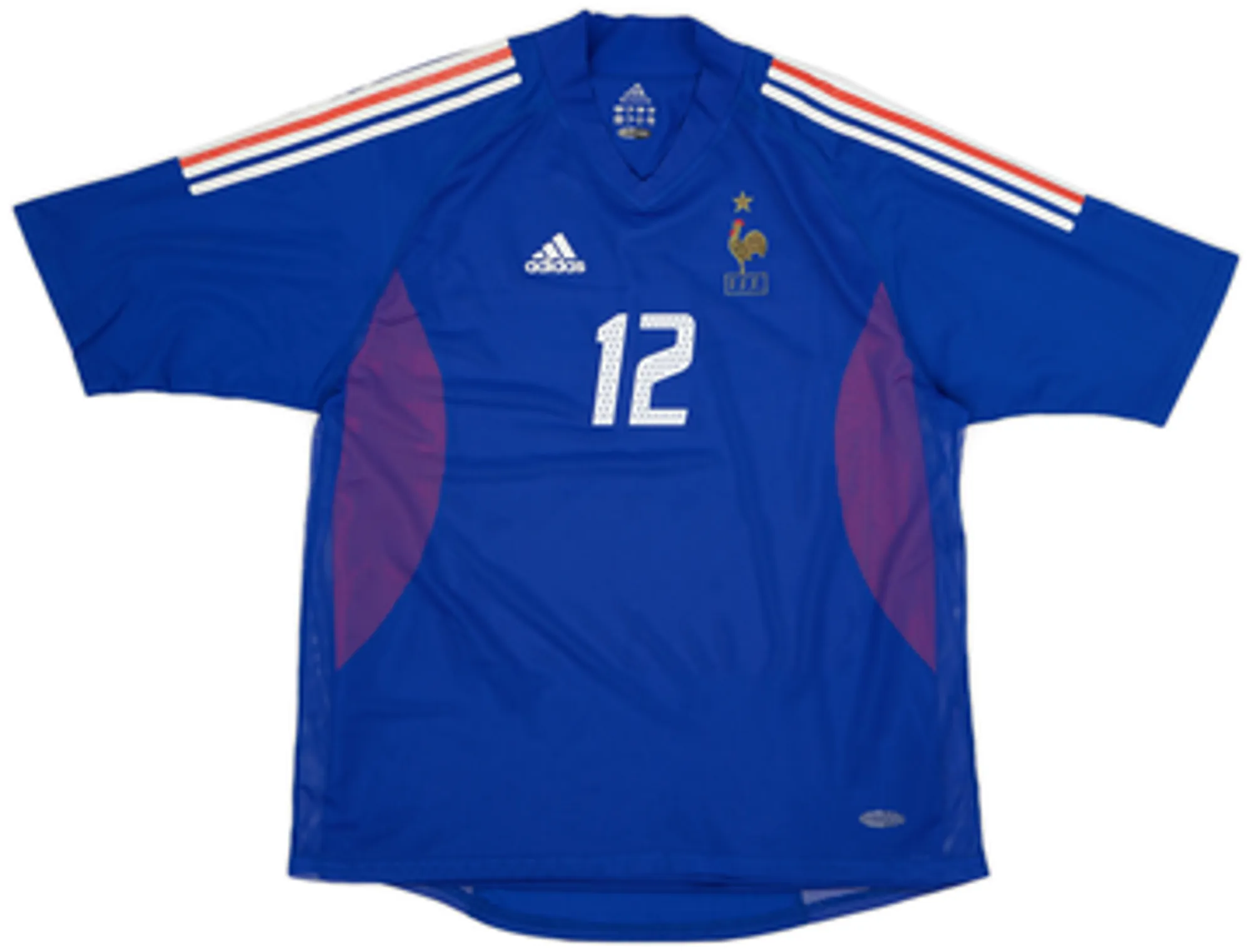 2002-04 France Player Issue Home Shirt Henry #12 - 6/10 - (M)