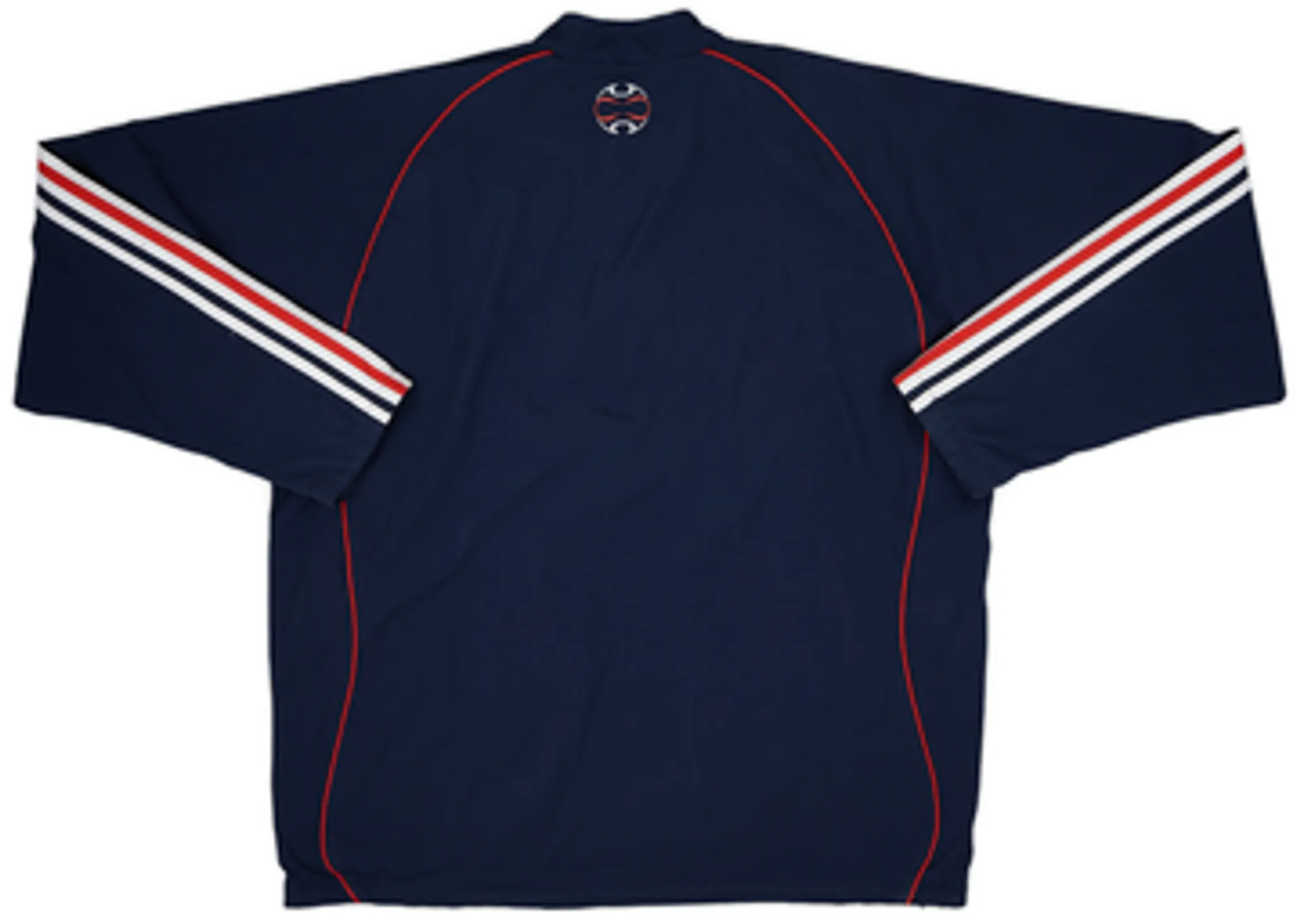 2007-08 France adidas Reversible 1/4 Zip Fleece Jacket - 8/10 - (XL)