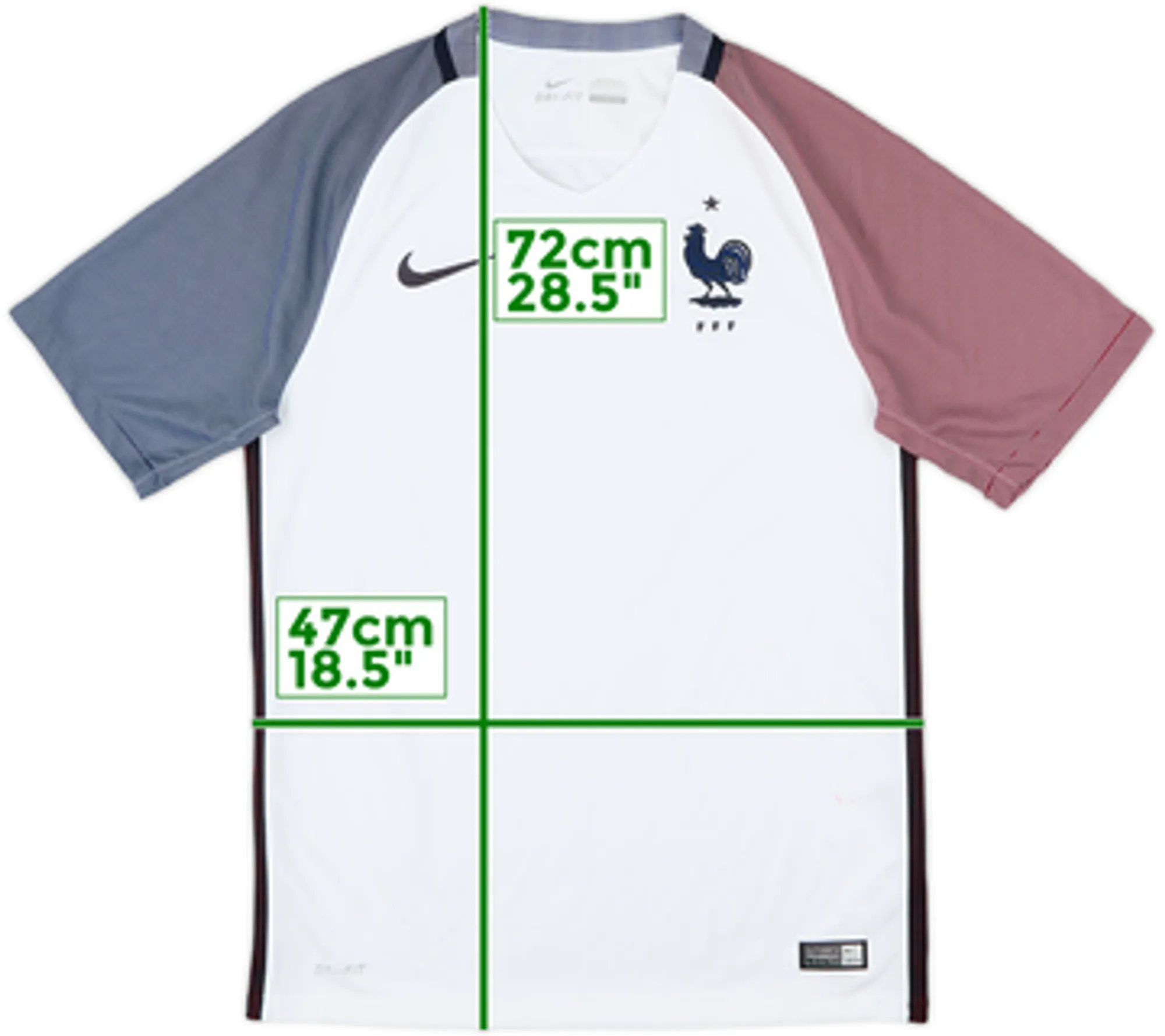 2016-17 France Away Shirt - 9/10 - (S)
